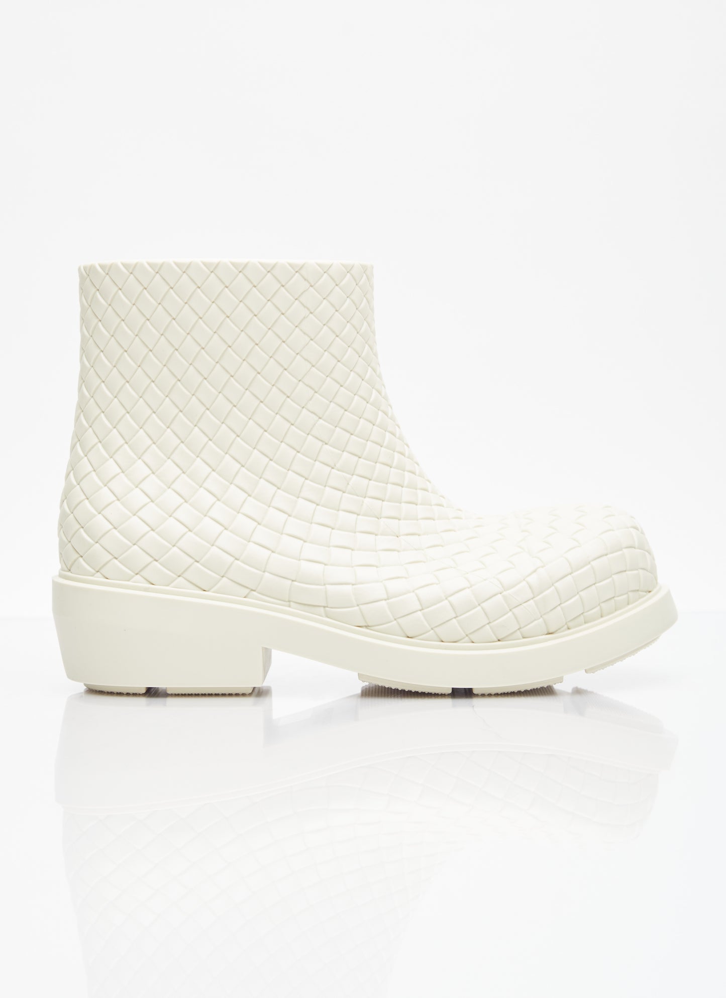 Bottega Veneta Women Fireman Intreccio Ankle Boots BOTTEGA VENETA