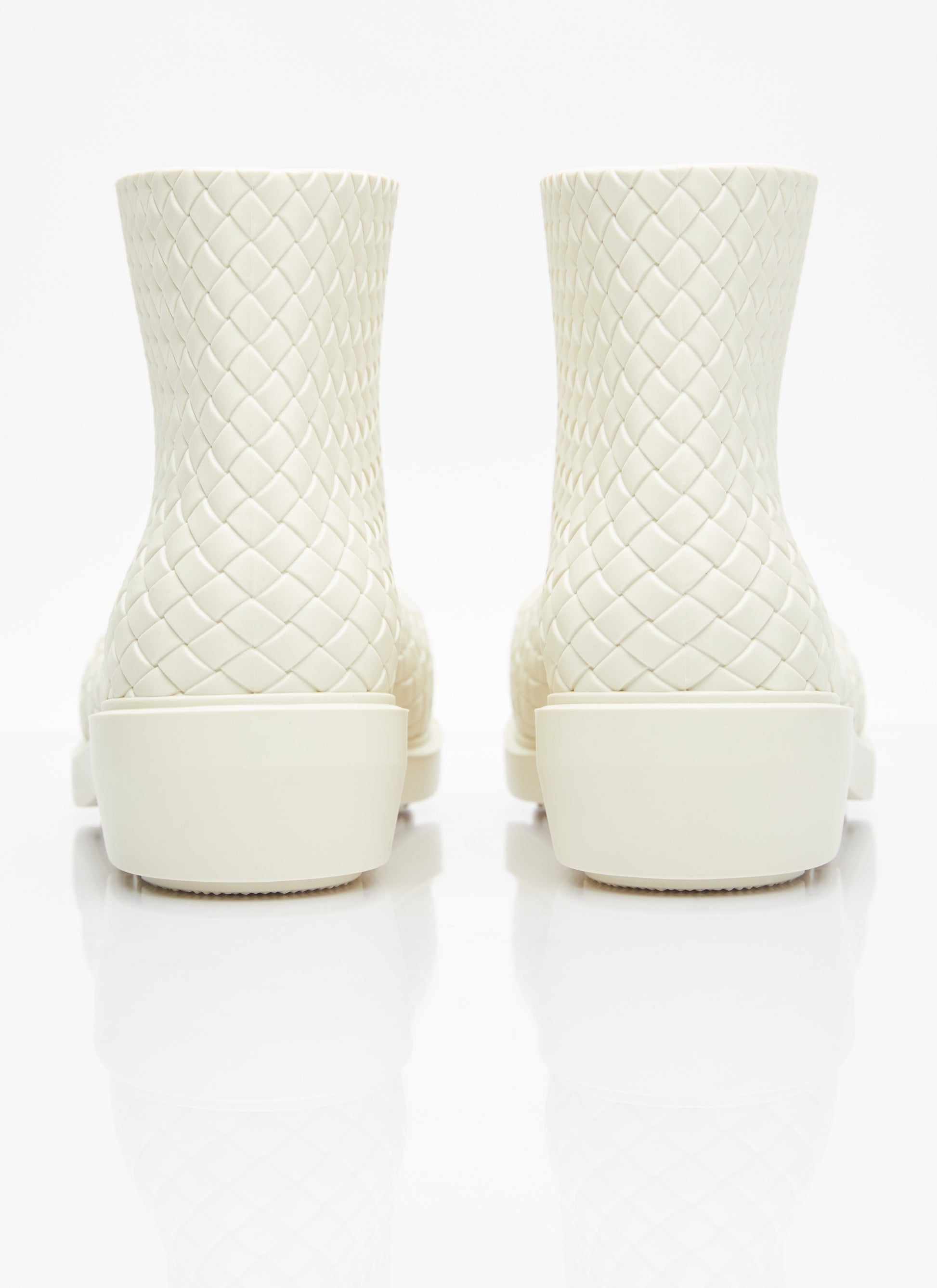 Bottega Veneta Women Fireman Intreccio Ankle Boots BOTTEGA VENETA