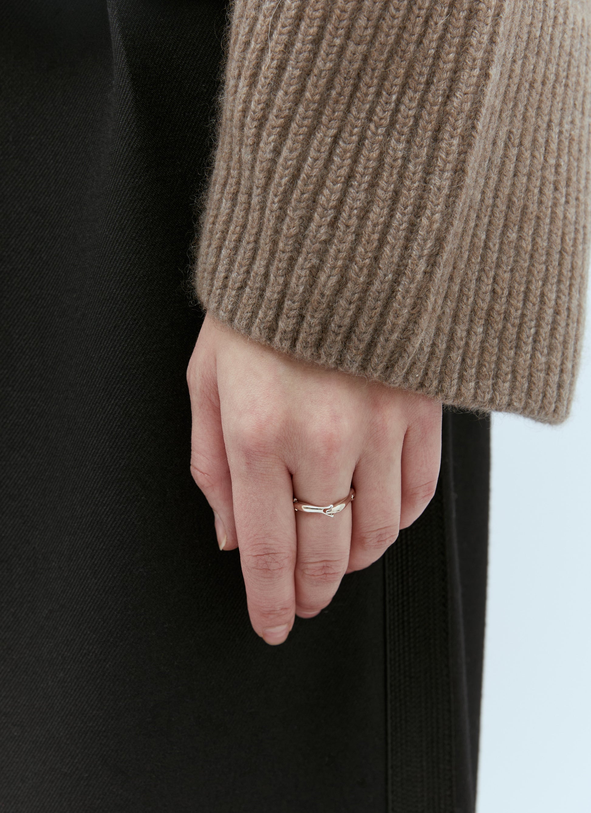 Bottega Veneta Women Sardine Ring BOTTEGA VENETA