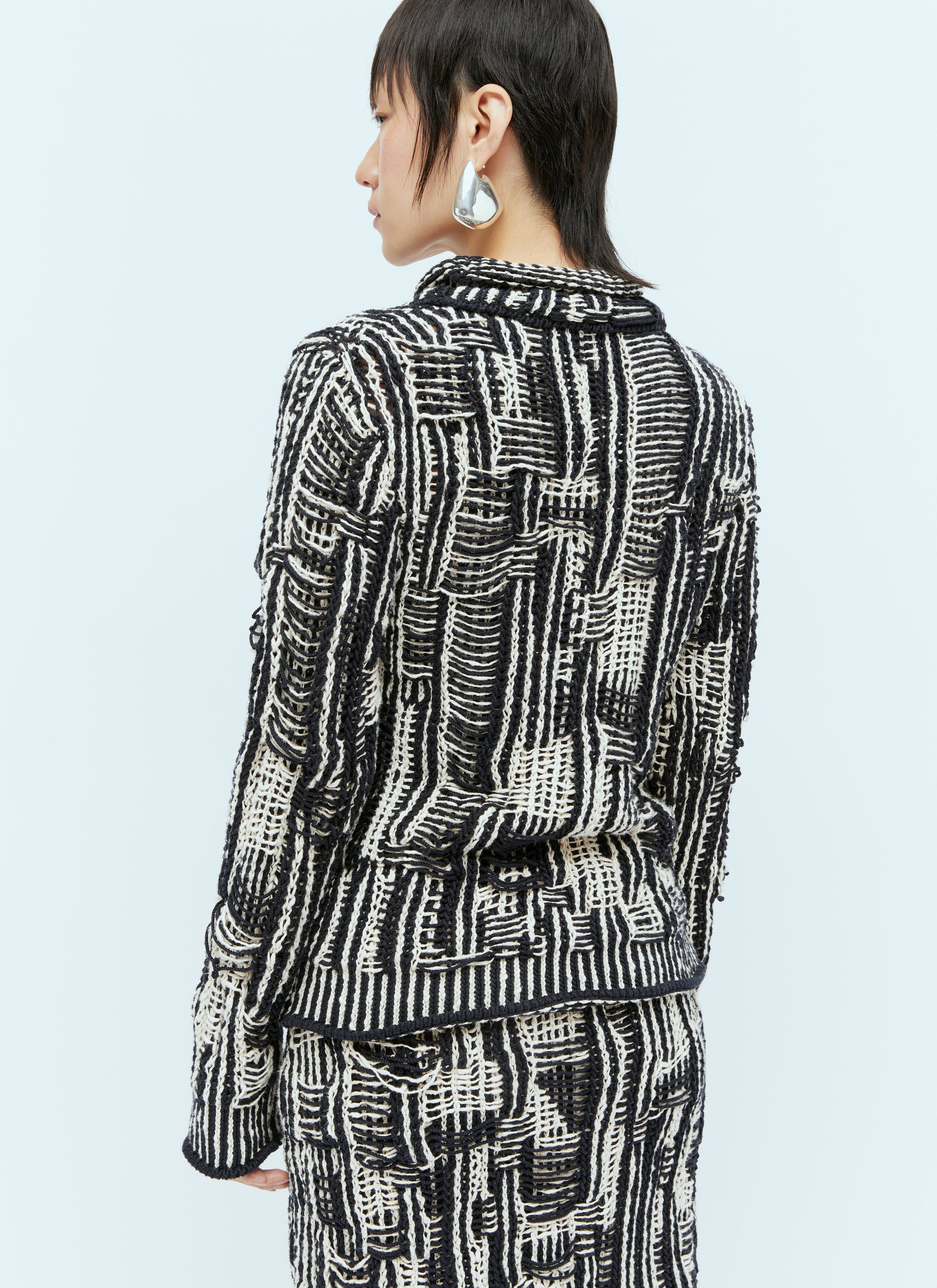Bottega Veneta Women Intrecciato Cotton Sweater BOTTEGA VENETA
