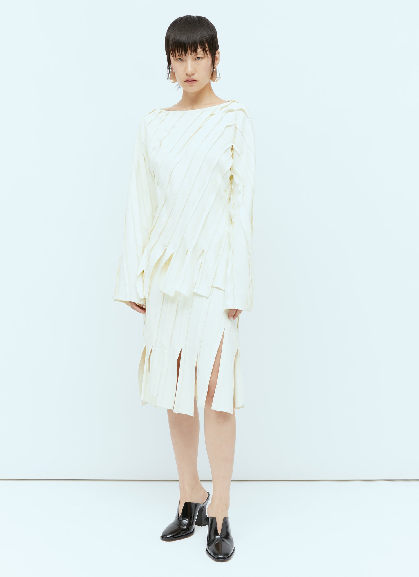 Bottega Veneta Women Fringe Hem Panel Top BOTTEGA VENETA