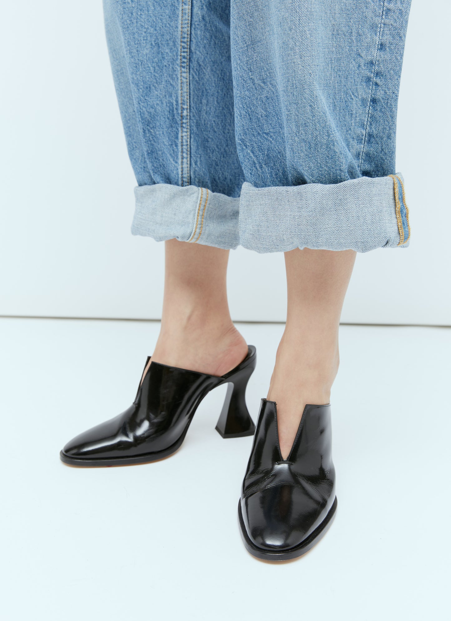 Bottega Veneta Women Cha-Cha Heeled Mules BOTTEGA VENETA