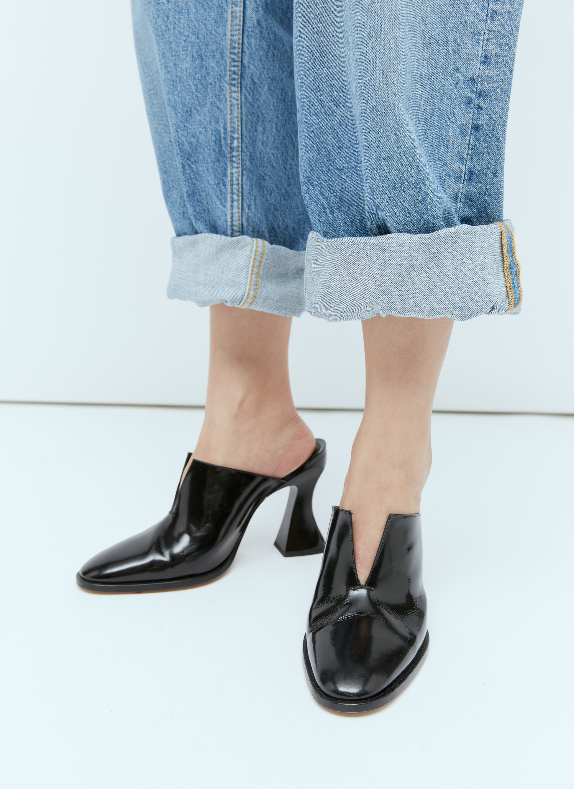 Bottega Veneta Women Cha-Cha Heeled Mules BOTTEGA VENETA