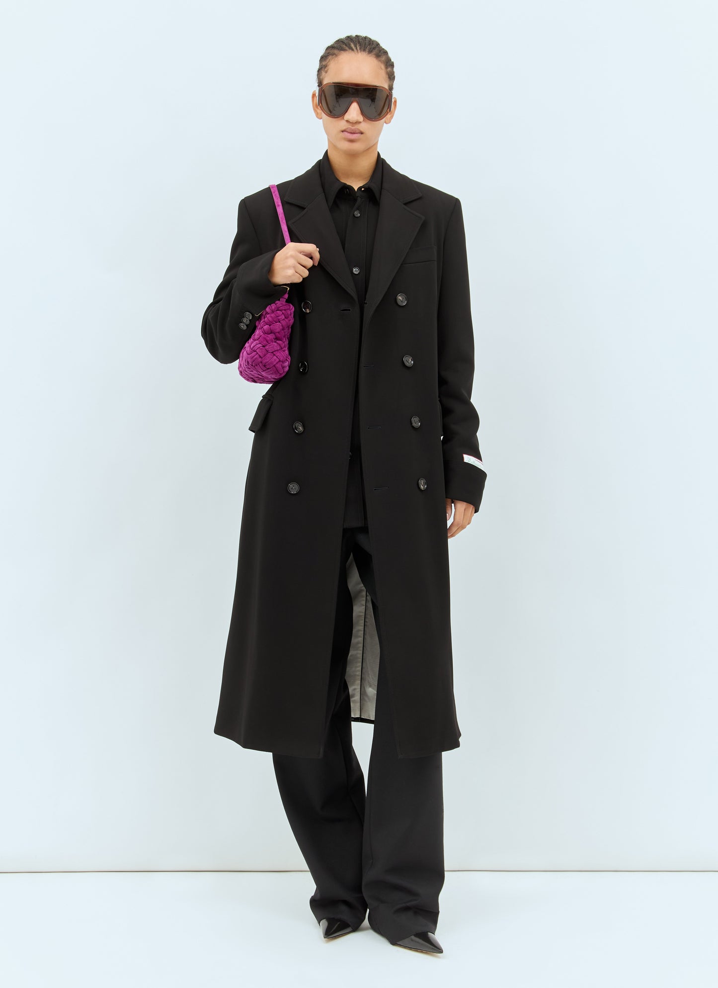 Bottega Veneta Women Matt Fluid Viscose Jersey Coat BOTTEGA VENETA