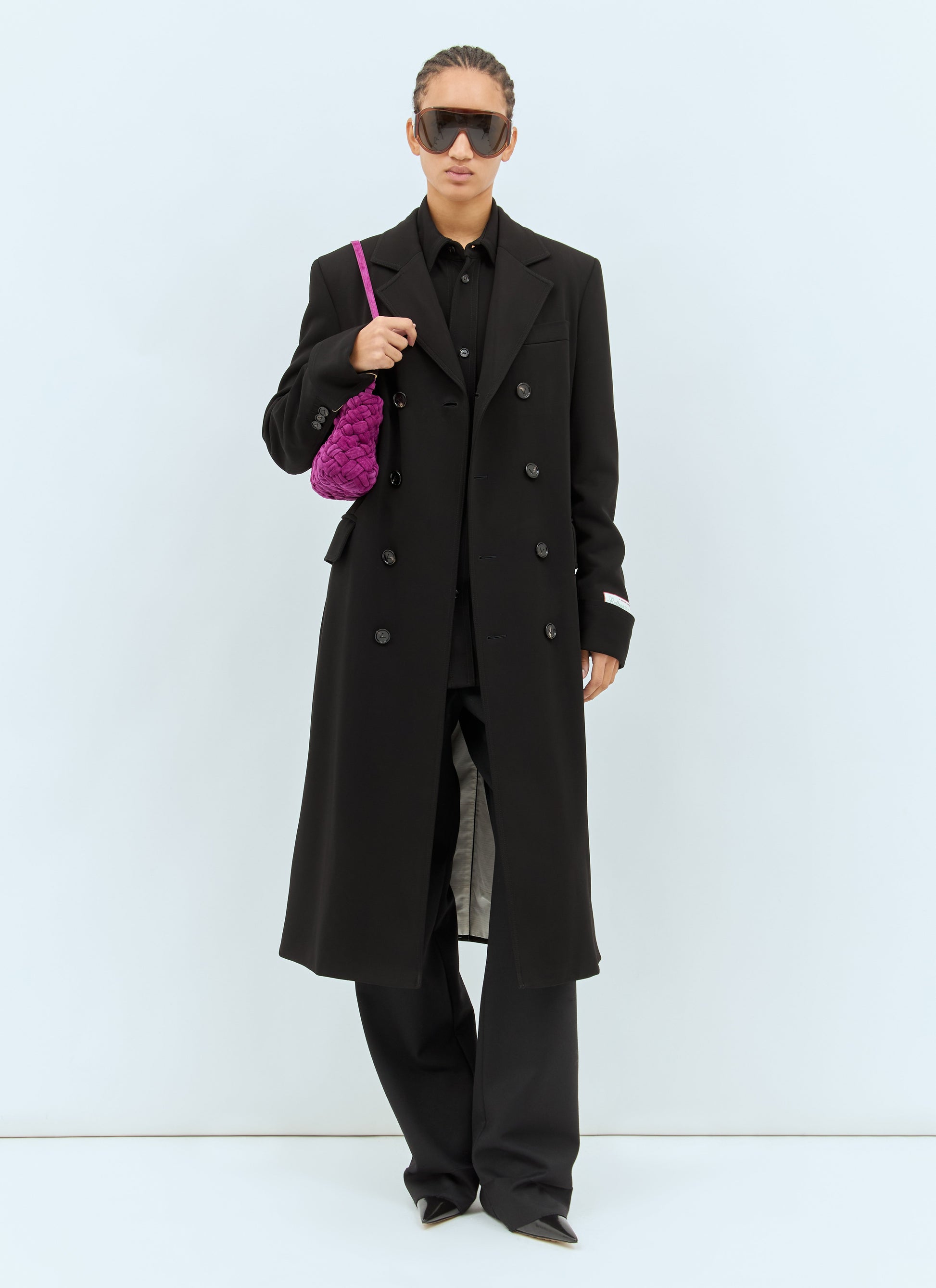 Bottega Veneta Women Matt Fluid Viscose Jersey Coat BOTTEGA VENETA