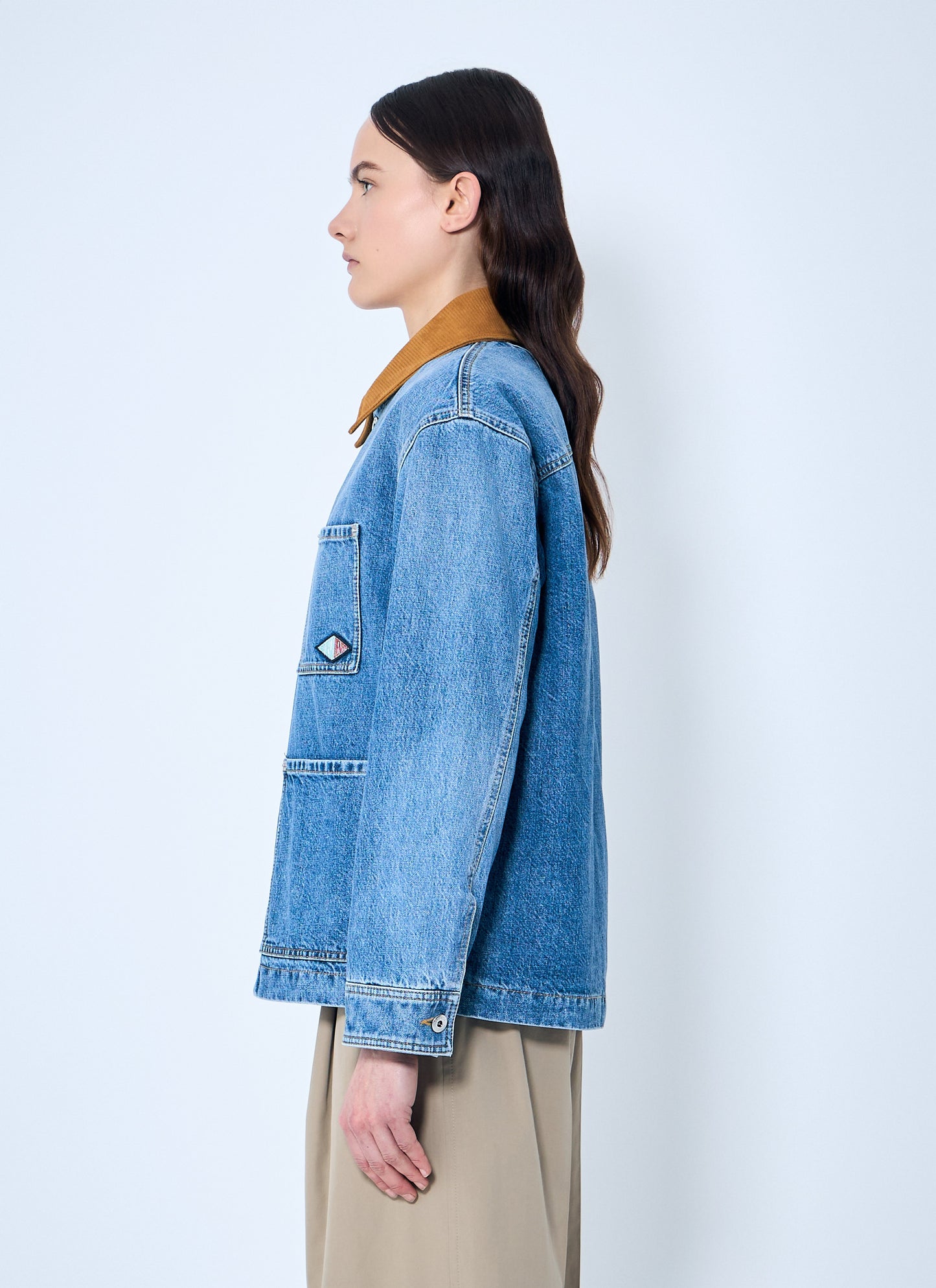 Bottega Veneta Women Vintage Indigo Denim Jacket BOTTEGA VENETA