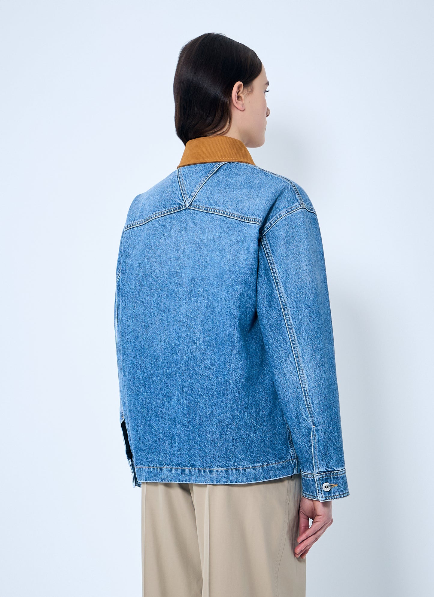 Bottega Veneta Women Vintage Indigo Denim Jacket BOTTEGA VENETA
