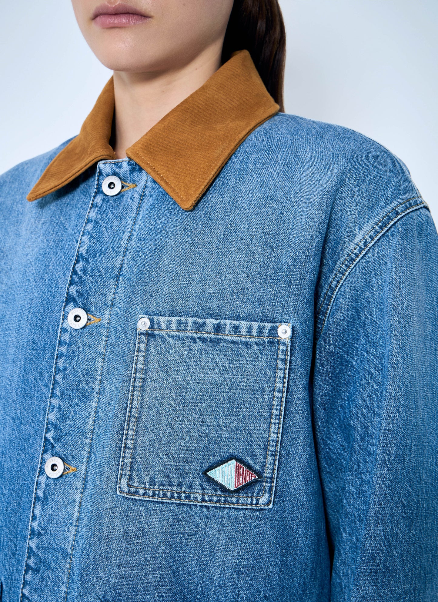 Bottega Veneta Women Vintage Indigo Denim Jacket BOTTEGA VENETA