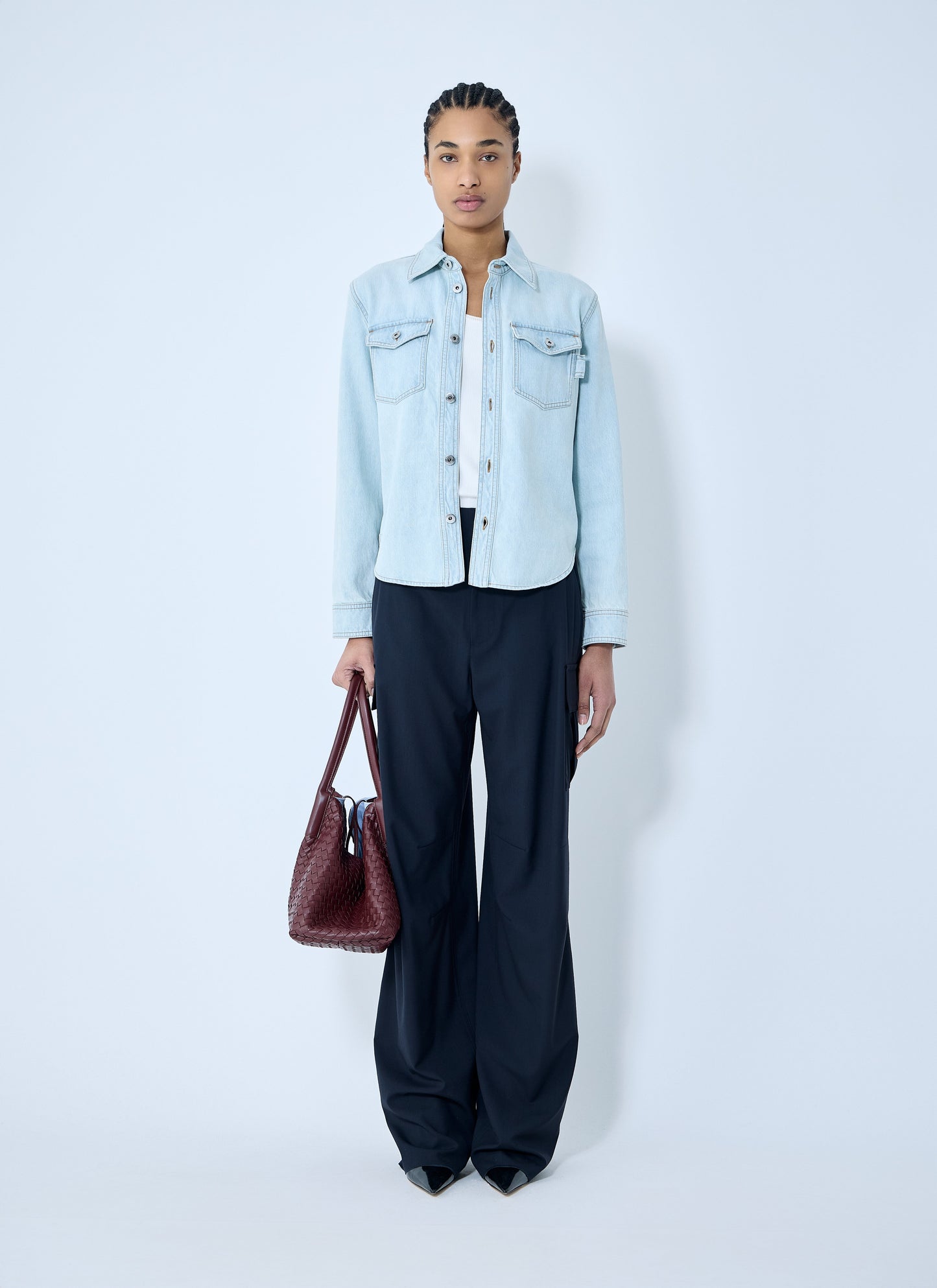 Bottega Veneta Women Fine Wool Pants BOTTEGA VENETA
