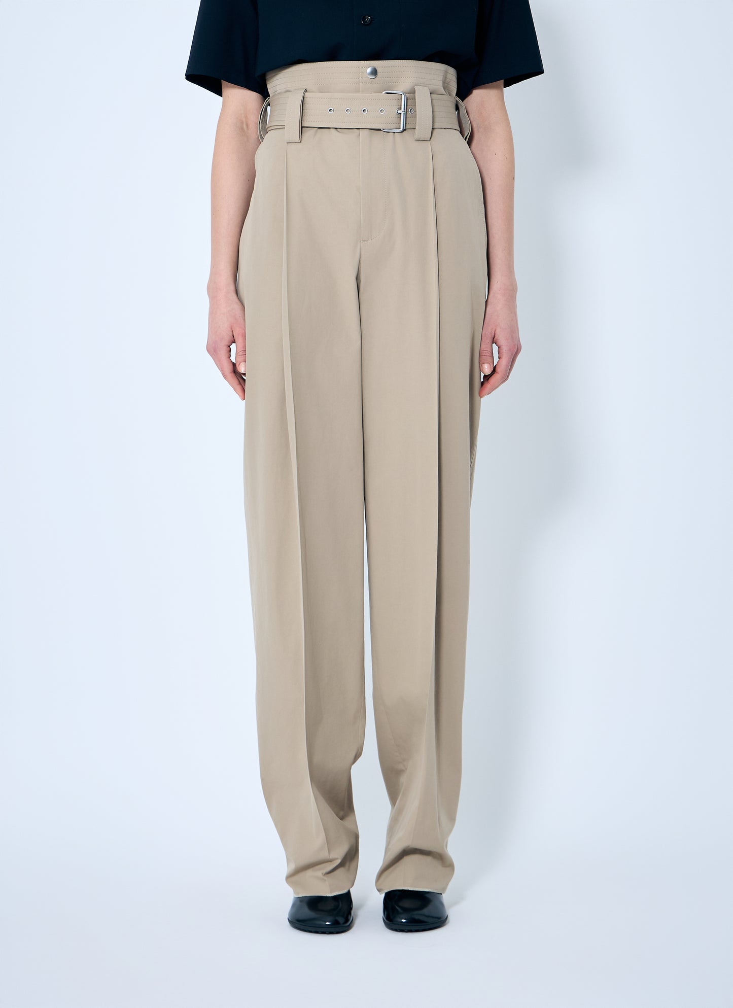 Bottega Veneta Women Compact Cotton Pants BOTTEGA VENETA