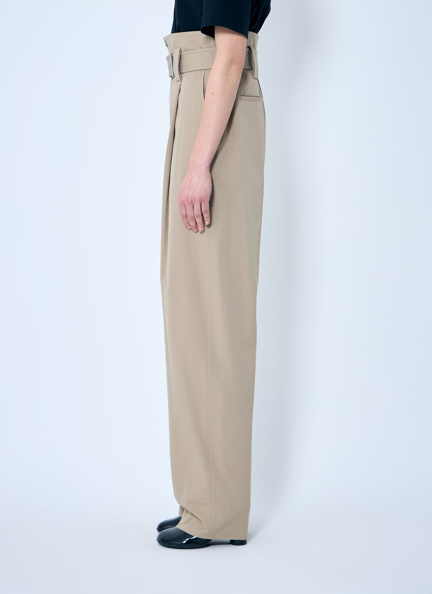 Bottega Veneta Women Compact Cotton Pants BOTTEGA VENETA