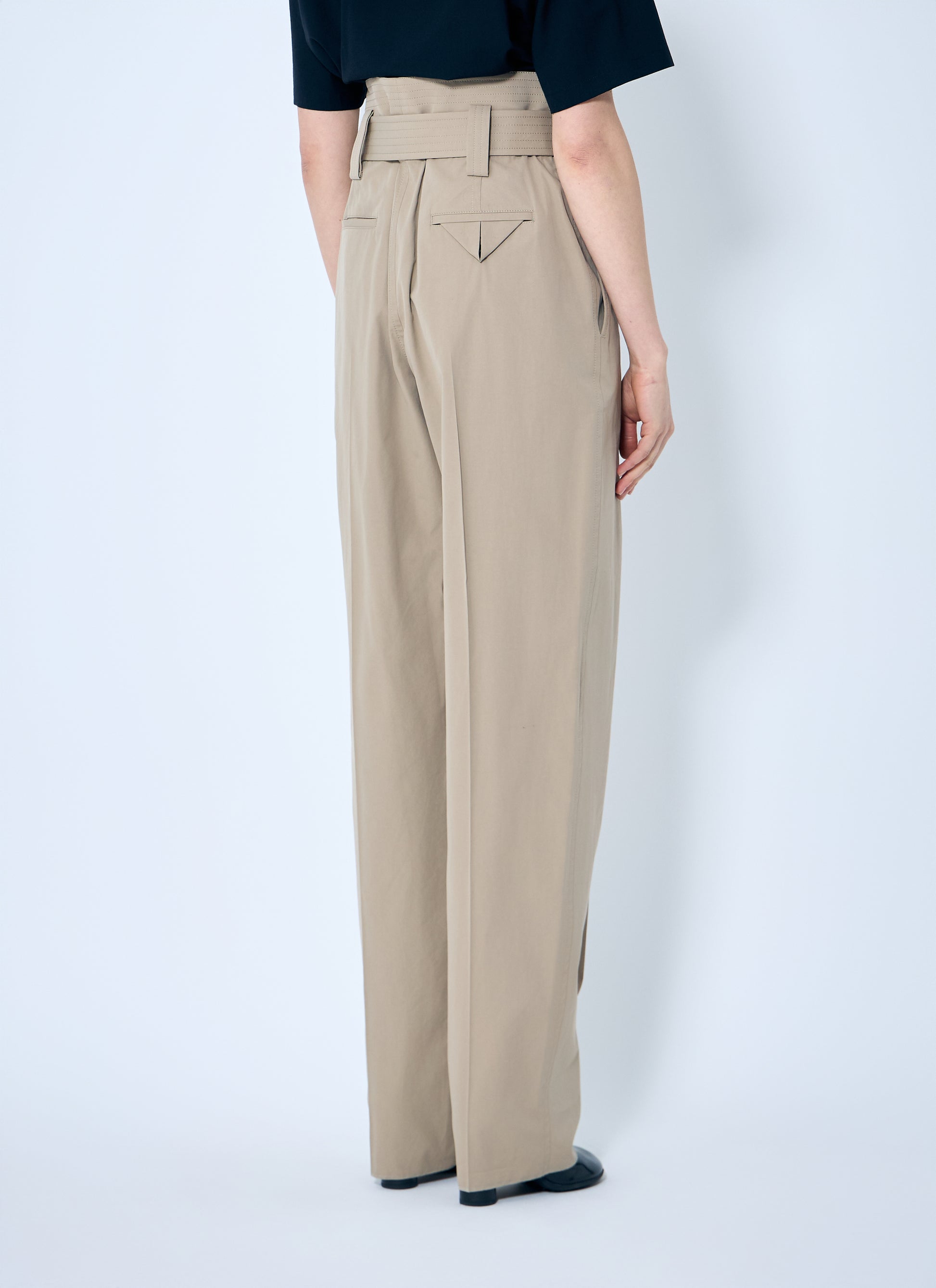 Bottega Veneta Women Compact Cotton Pants BOTTEGA VENETA