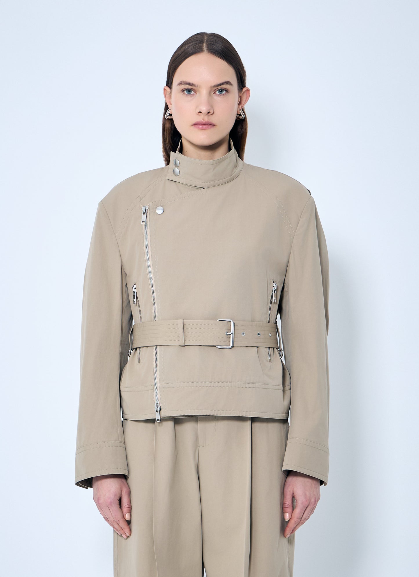 Bottega Veneta Women Compact Cotton Blouson BOTTEGA VENETA