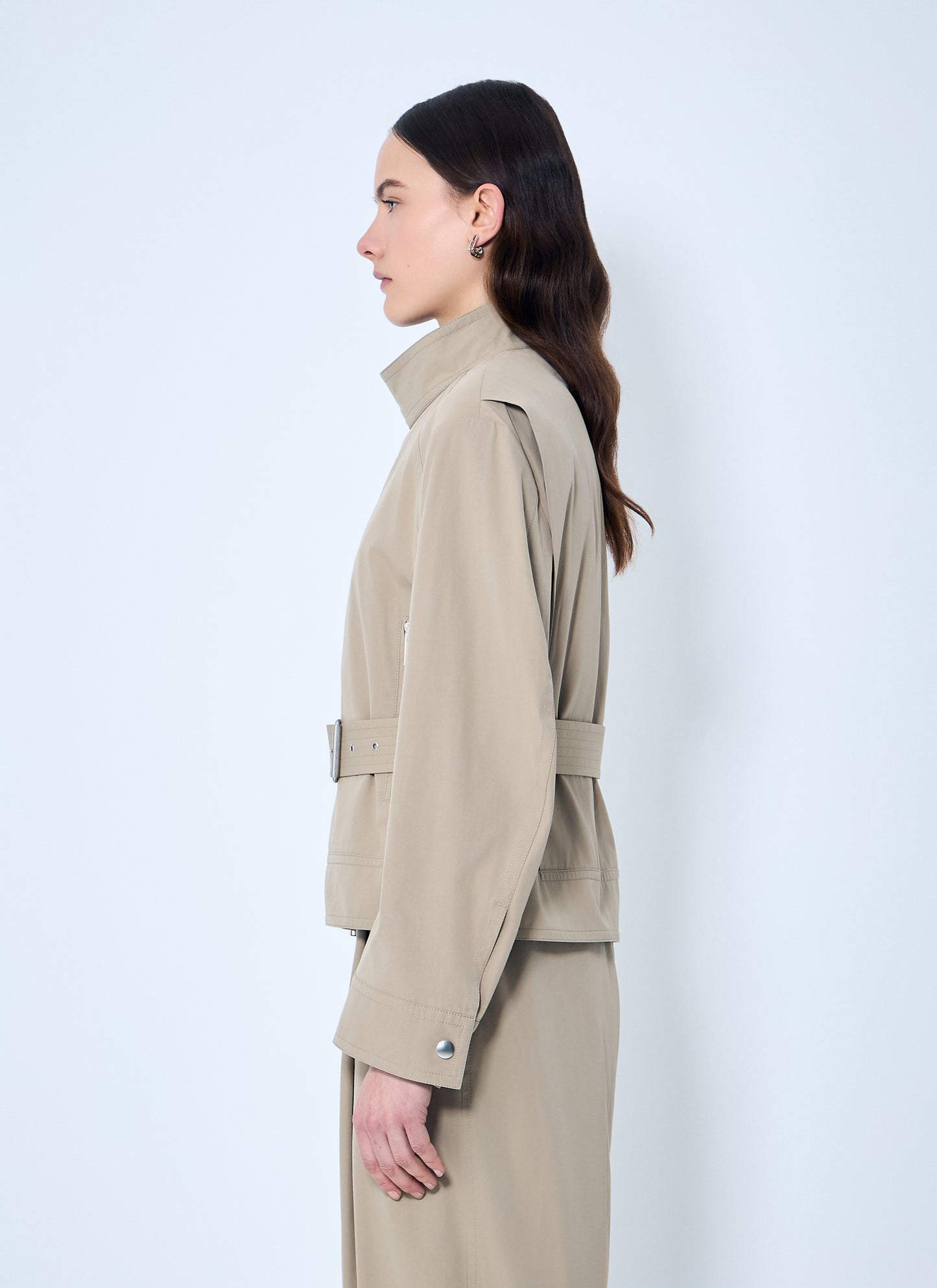 Bottega Veneta Women Compact Cotton Blouson BOTTEGA VENETA