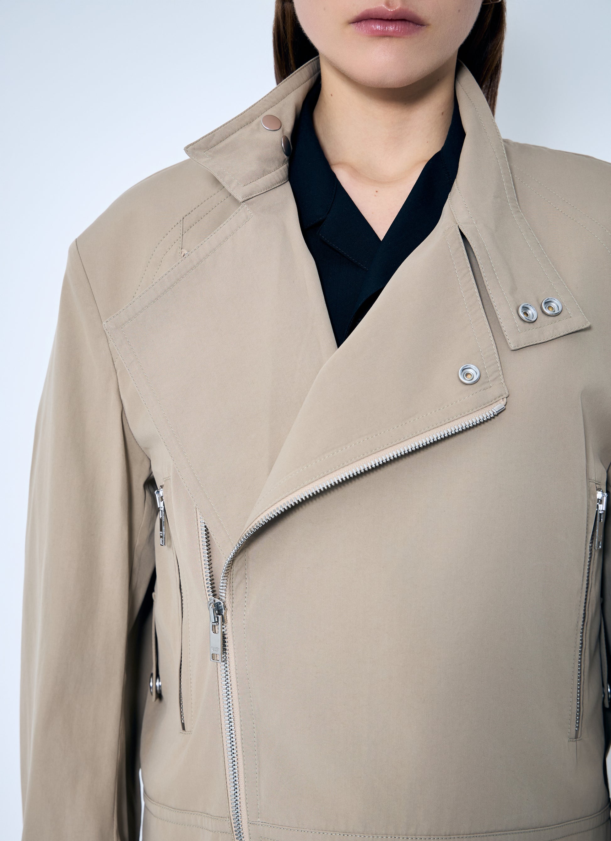 Bottega Veneta Women Compact Cotton Blouson BOTTEGA VENETA