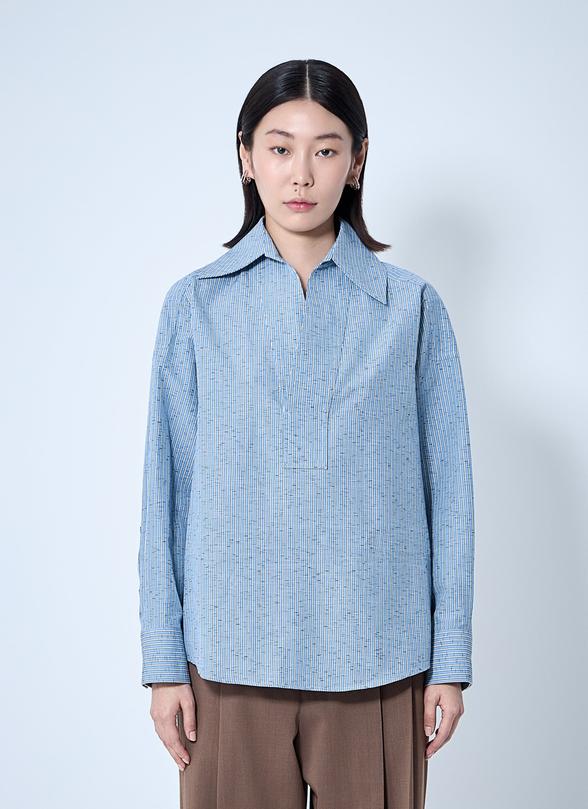 Bottega Veneta Women Striped Shirt BOTTEGA VENETA