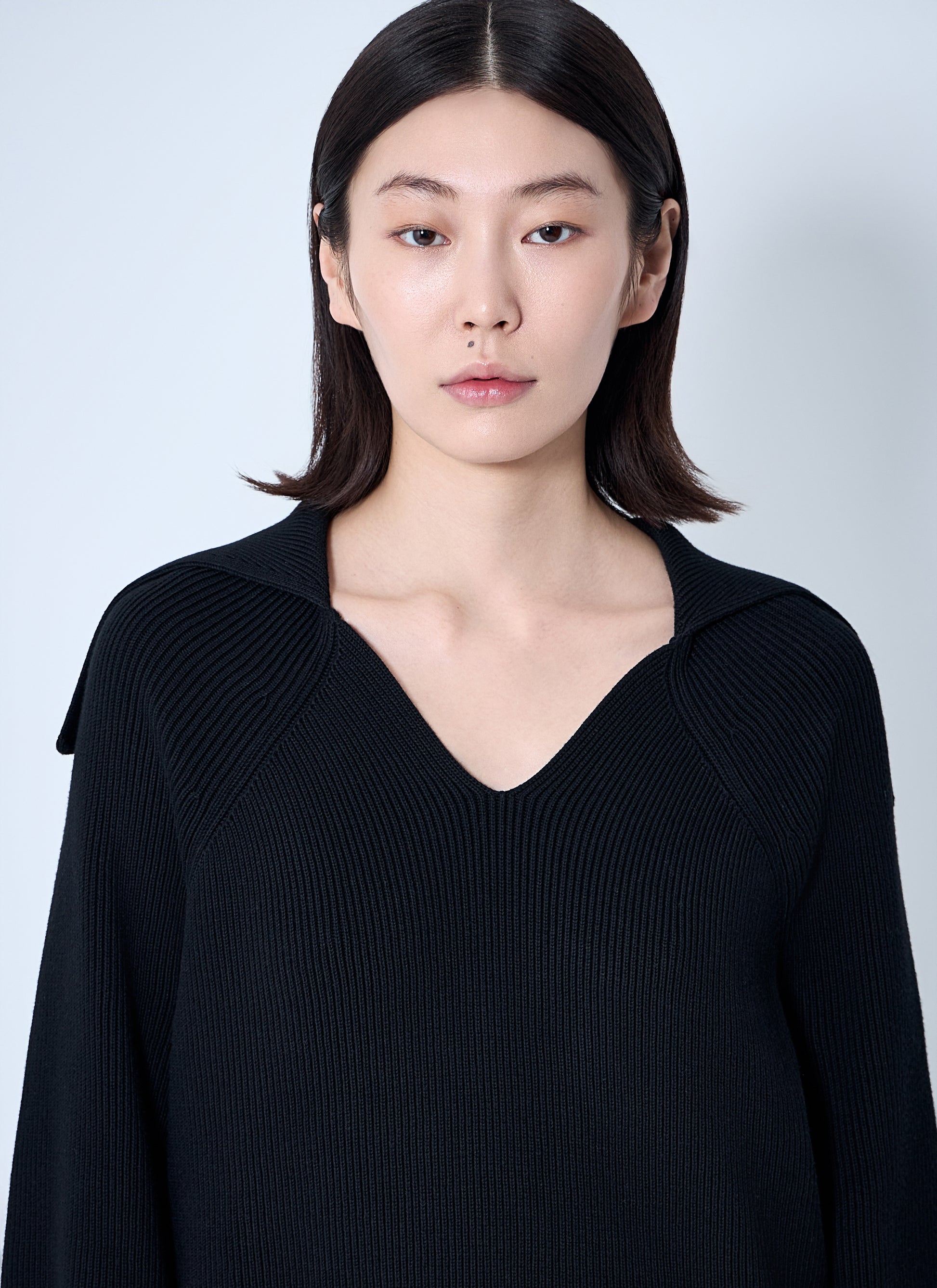 Bottega Veneta Women Ribbed Cotton Sweater BOTTEGA VENETA