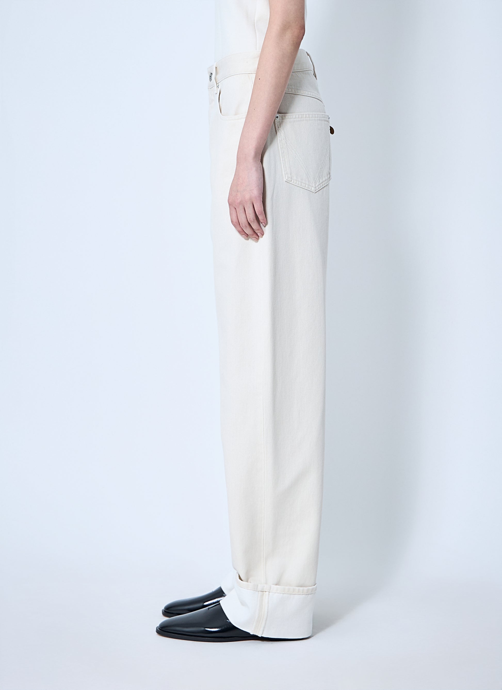 Bottega Veneta Women Jeans With Turned-Up Cuffs BOTTEGA VENETA