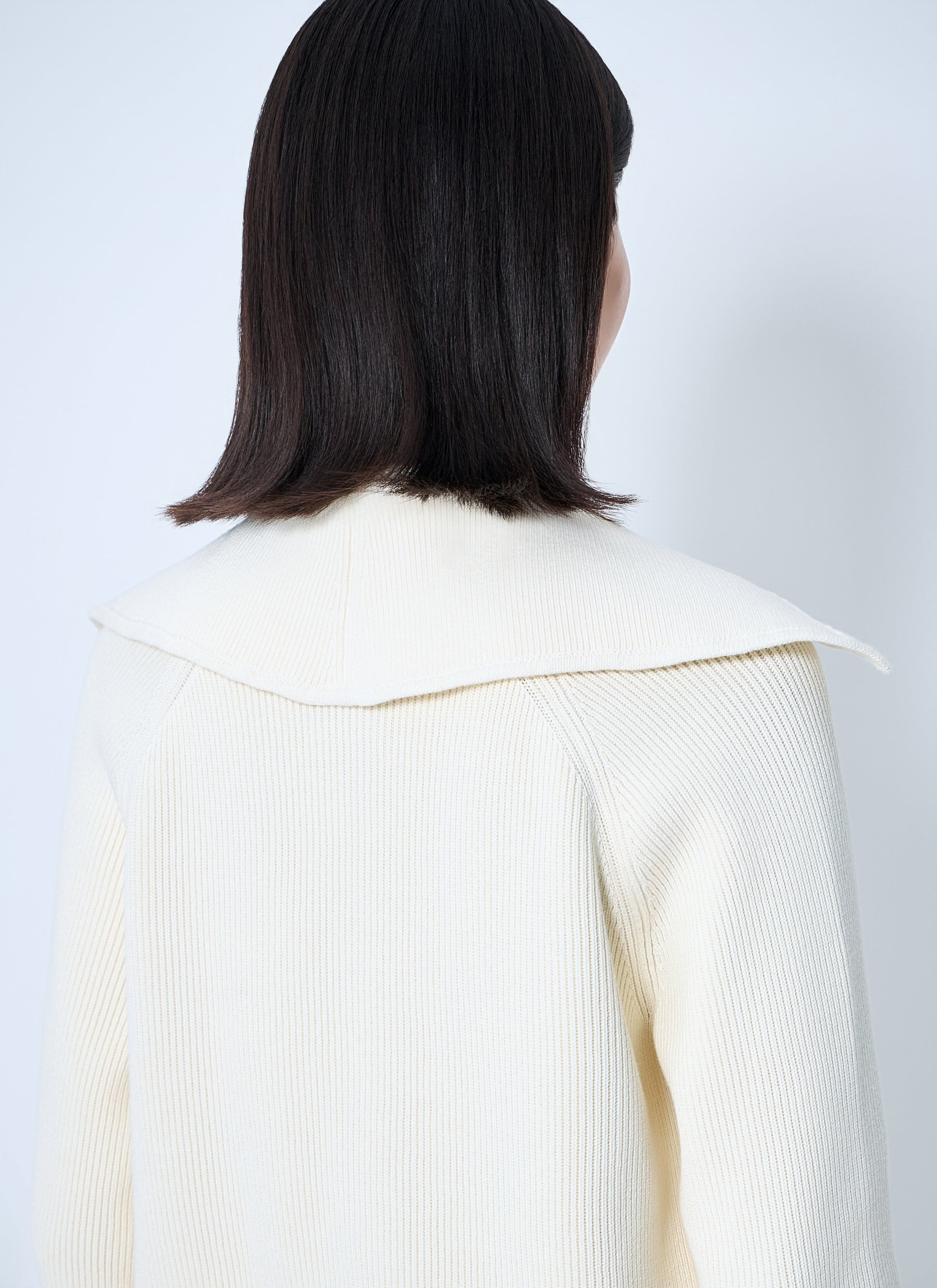 Bottega Veneta Women Cotton Ribbed Cardigan BOTTEGA VENETA