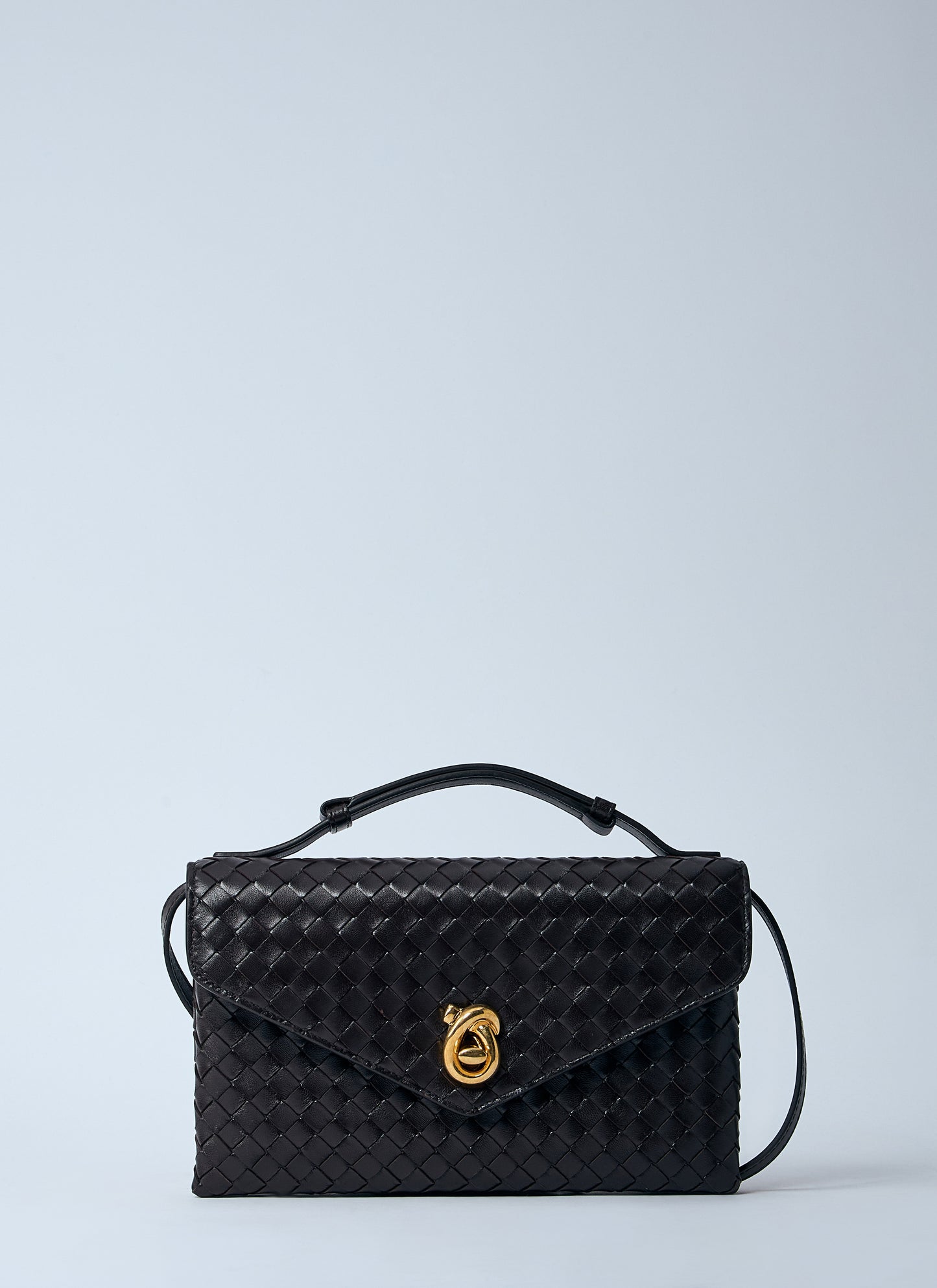 Bottega Veneta Women Knot Lock Crossbody Bag