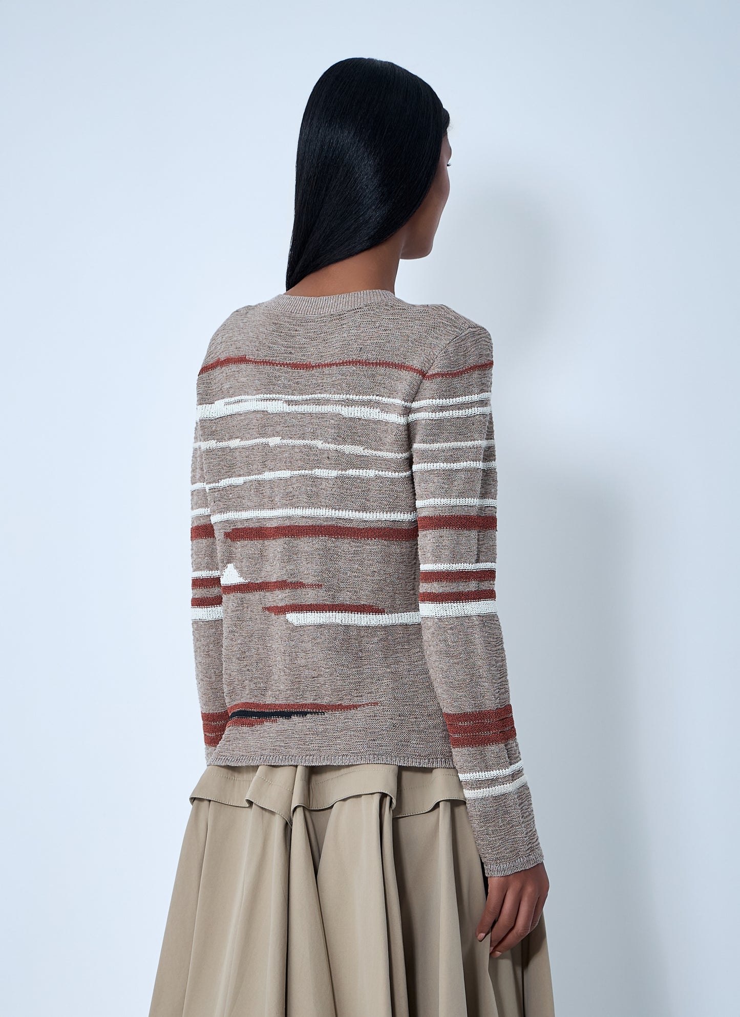 Bottega Veneta Women Linen-And-Cotton Sweater BOTTEGA VENETA