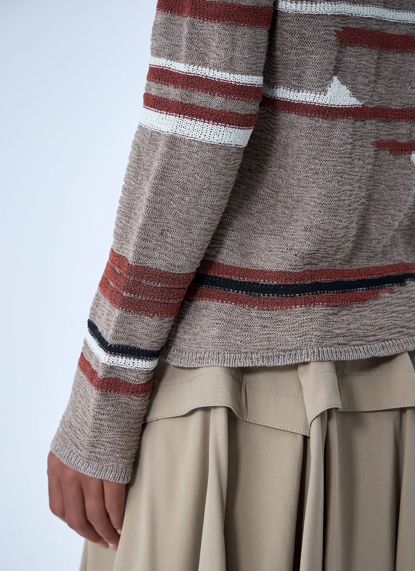 Bottega Veneta Women Linen-And-Cotton Sweater BOTTEGA VENETA