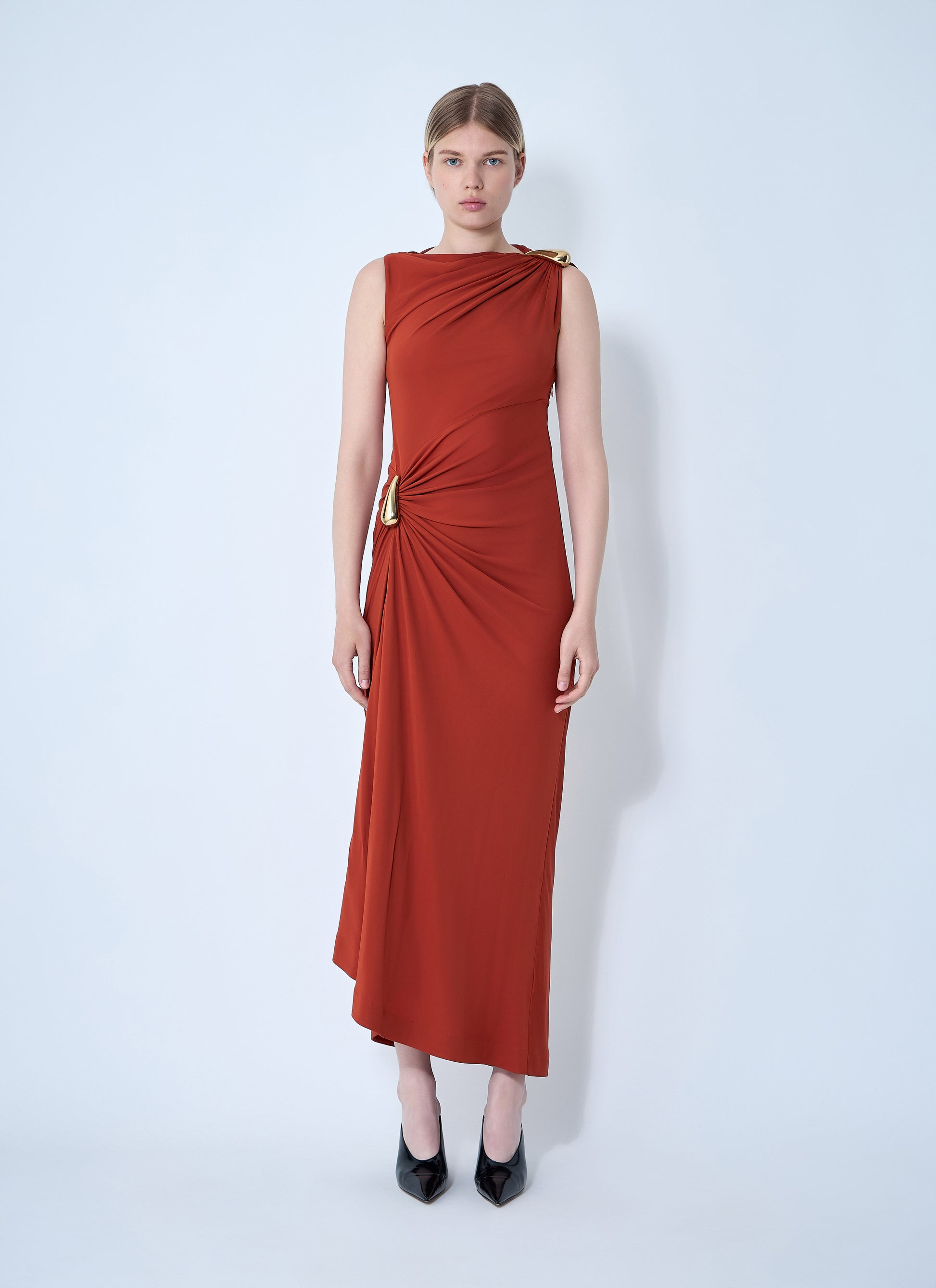 Bottega Veneta Women Viscose Jersey Dress BOTTEGA VENETA