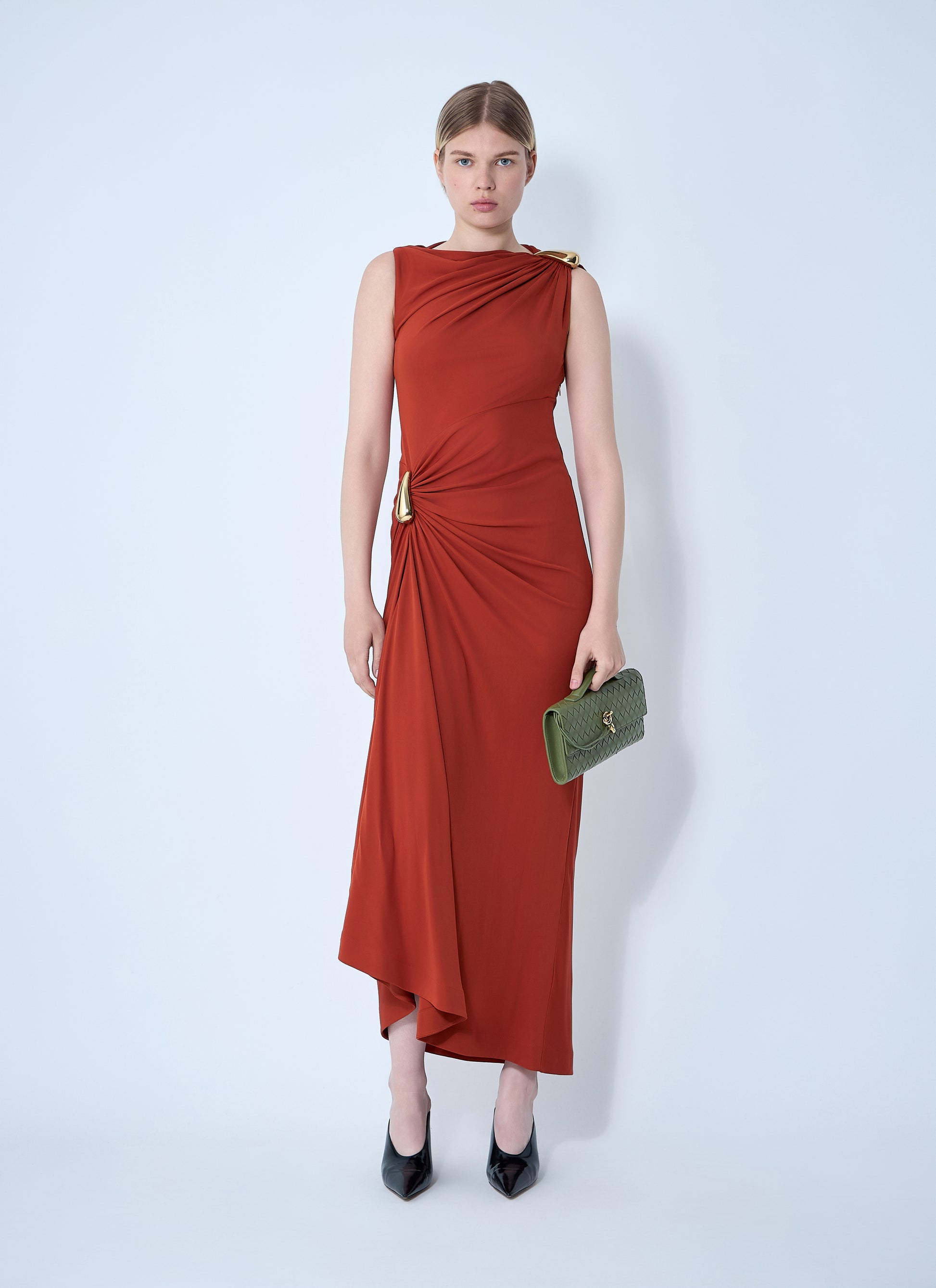 Bottega Veneta Women Viscose Jersey Dress BOTTEGA VENETA