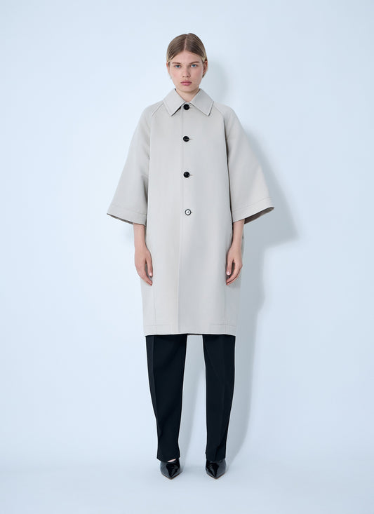 Bottega Veneta Women Silk-And-Cotton-Blend Coat BOTTEGA VENETA