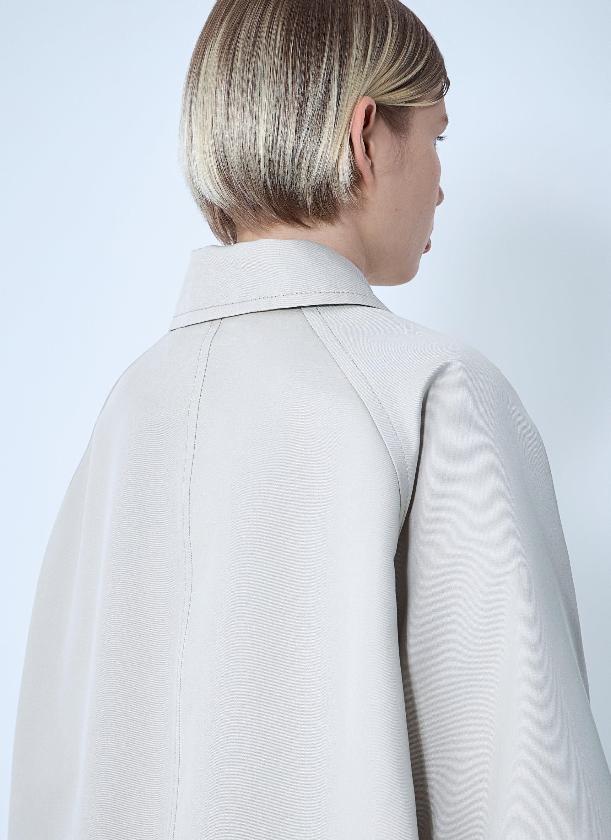 Bottega Veneta Women Silk-And-Cotton-Blend Coat BOTTEGA VENETA