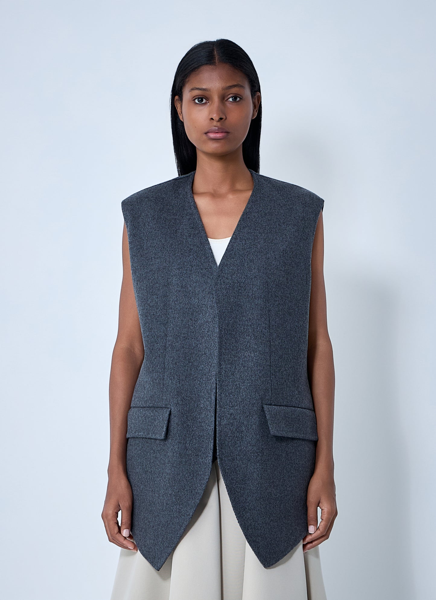 Bottega Veneta Women Double Face Wool Vest BOTTEGA VENETA