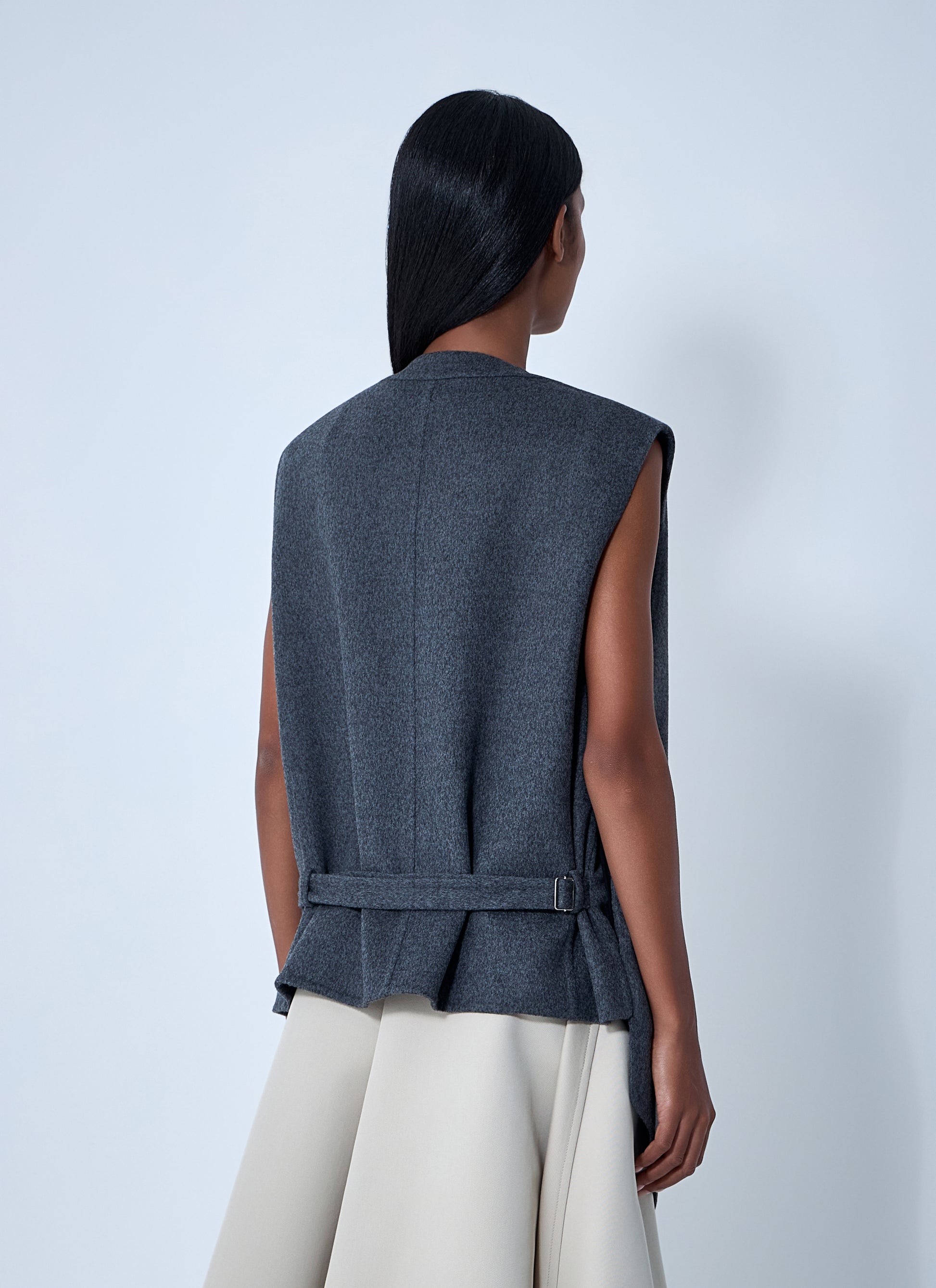 Bottega Veneta Women Double Face Wool Vest BOTTEGA VENETA