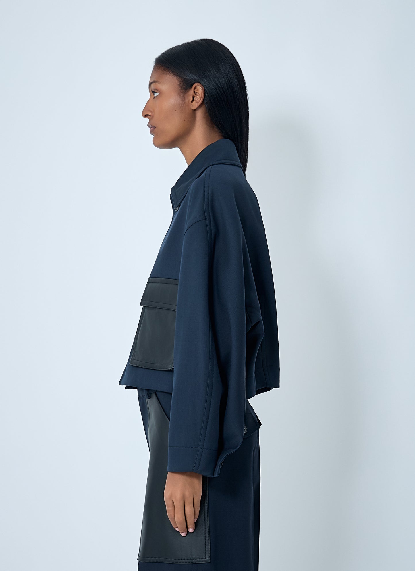 Bottega Veneta Women Compact Wool And Cotton Twill Jacket BOTTEGA VENETA