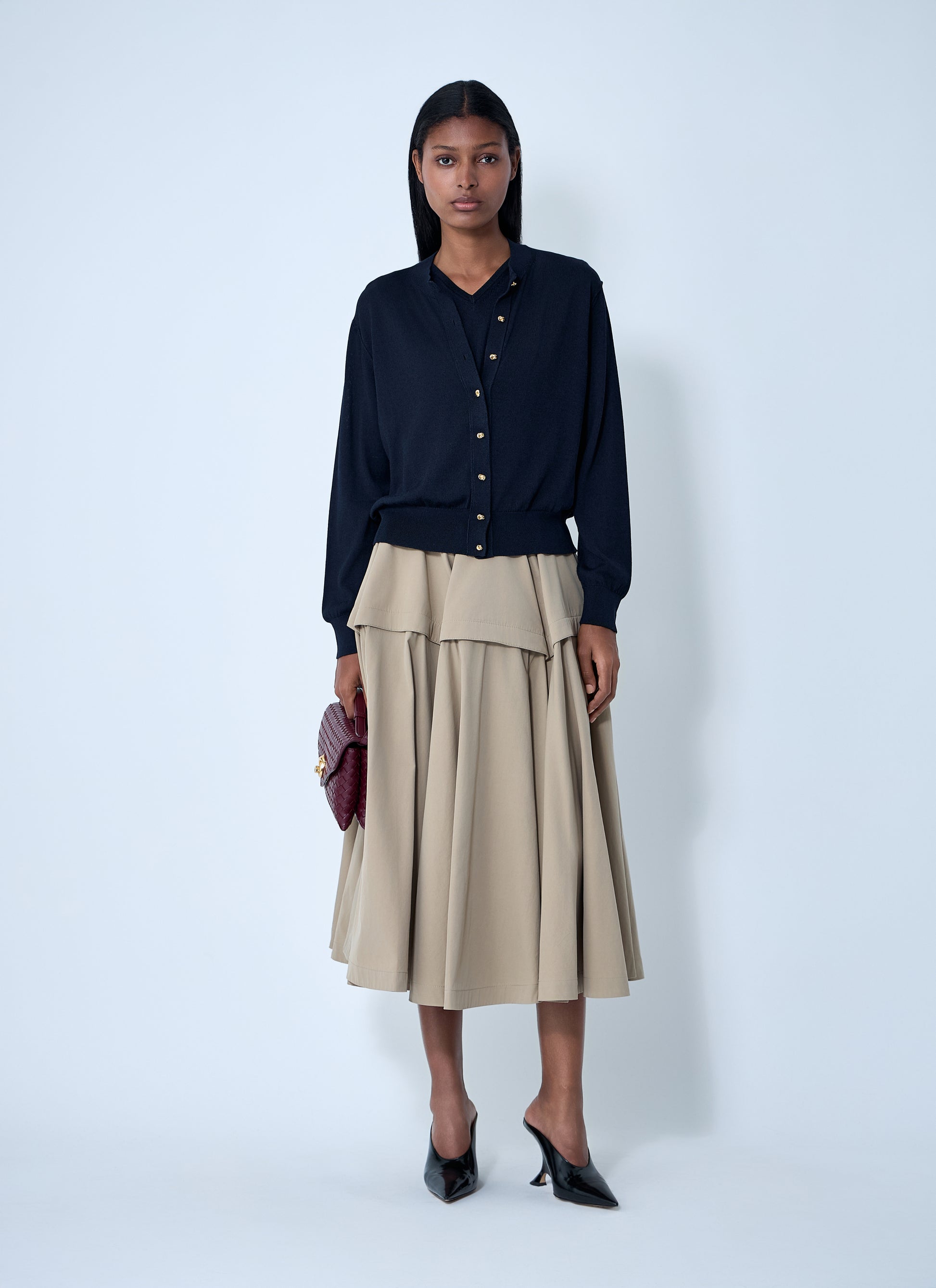 Bottega Veneta Women Cotton-And-Viscose Twinset BOTTEGA VENETA