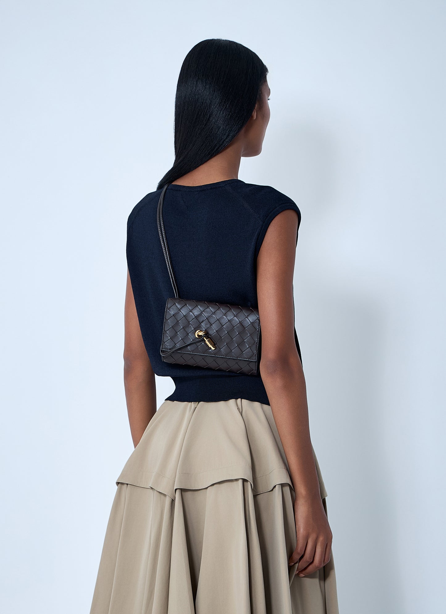 Bottega Veneta Women Andiamo Crossbody Bag BOTTEGA VENETA