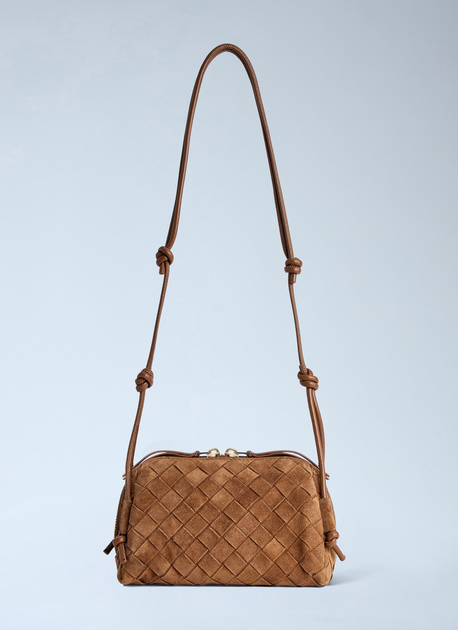 Bottega Veneta Women Concert Suede Pouch BOTTEGA VENETA