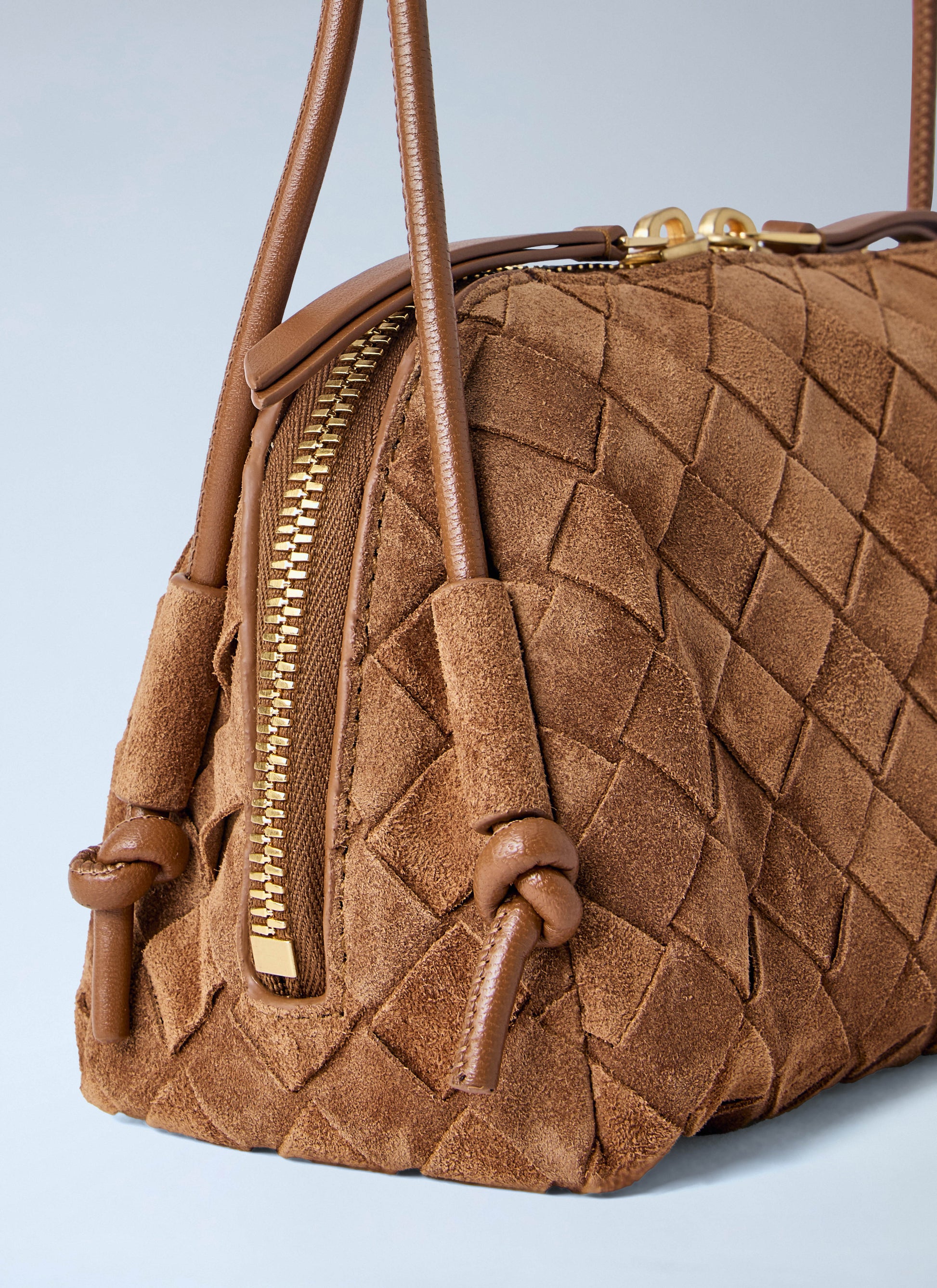 Bottega Veneta Women Concert Suede Pouch BOTTEGA VENETA