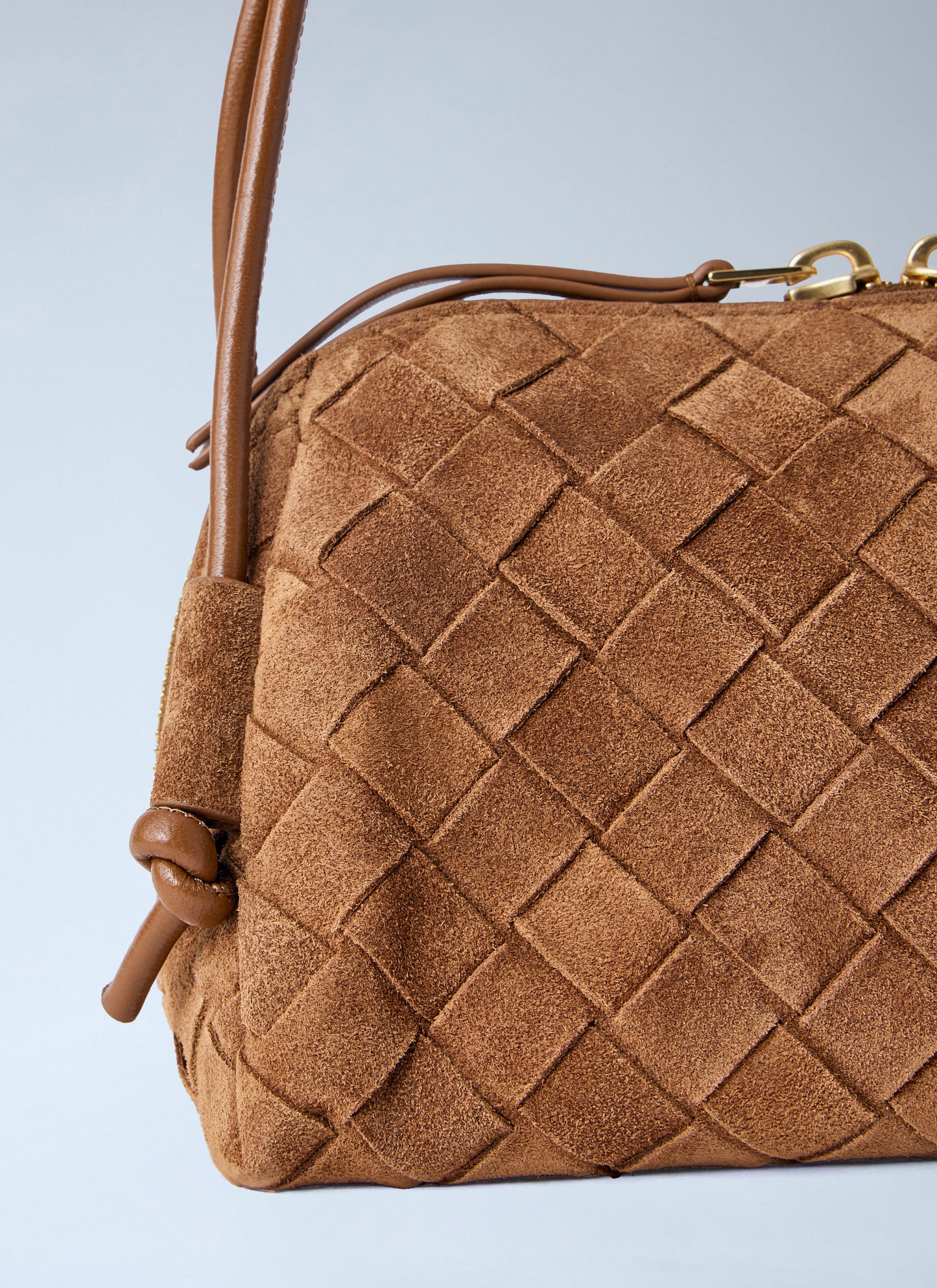 Bottega Veneta Women Concert Suede Pouch BOTTEGA VENETA