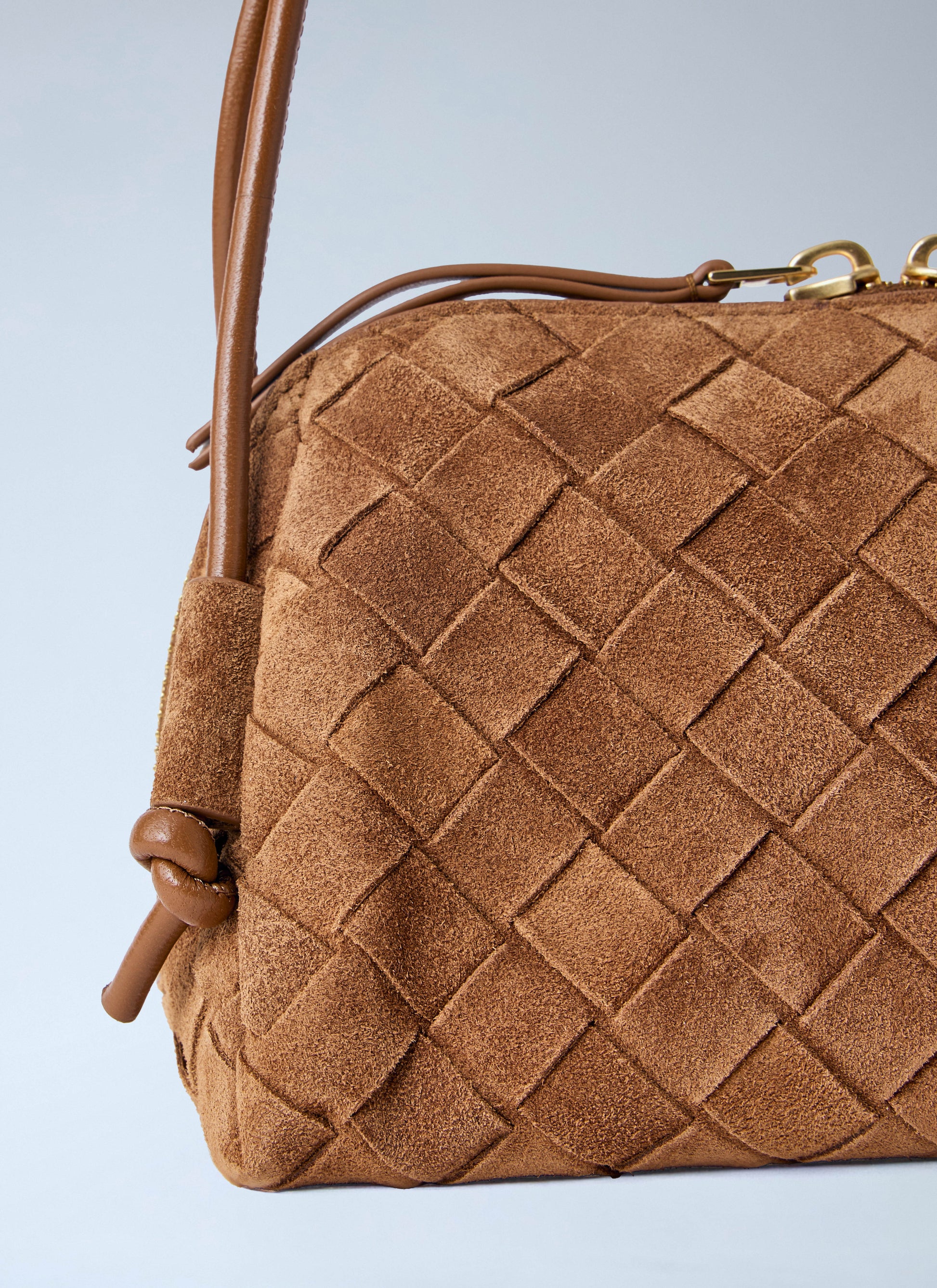 Bottega Veneta Women Concert Suede Pouch BOTTEGA VENETA