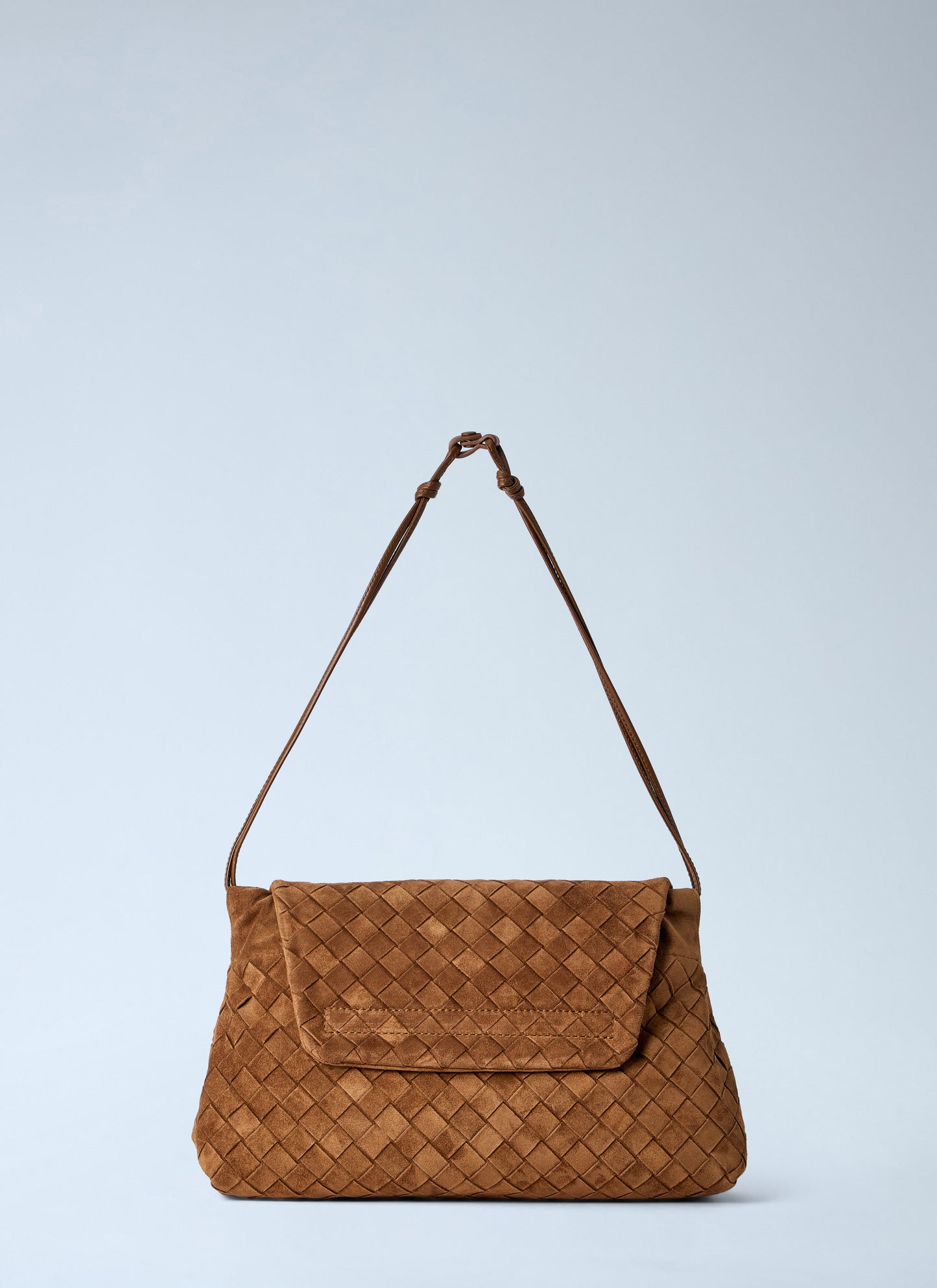 Bottega Veneta Women Giorno Suede Shoulder Bag BOTTEGA VENETA