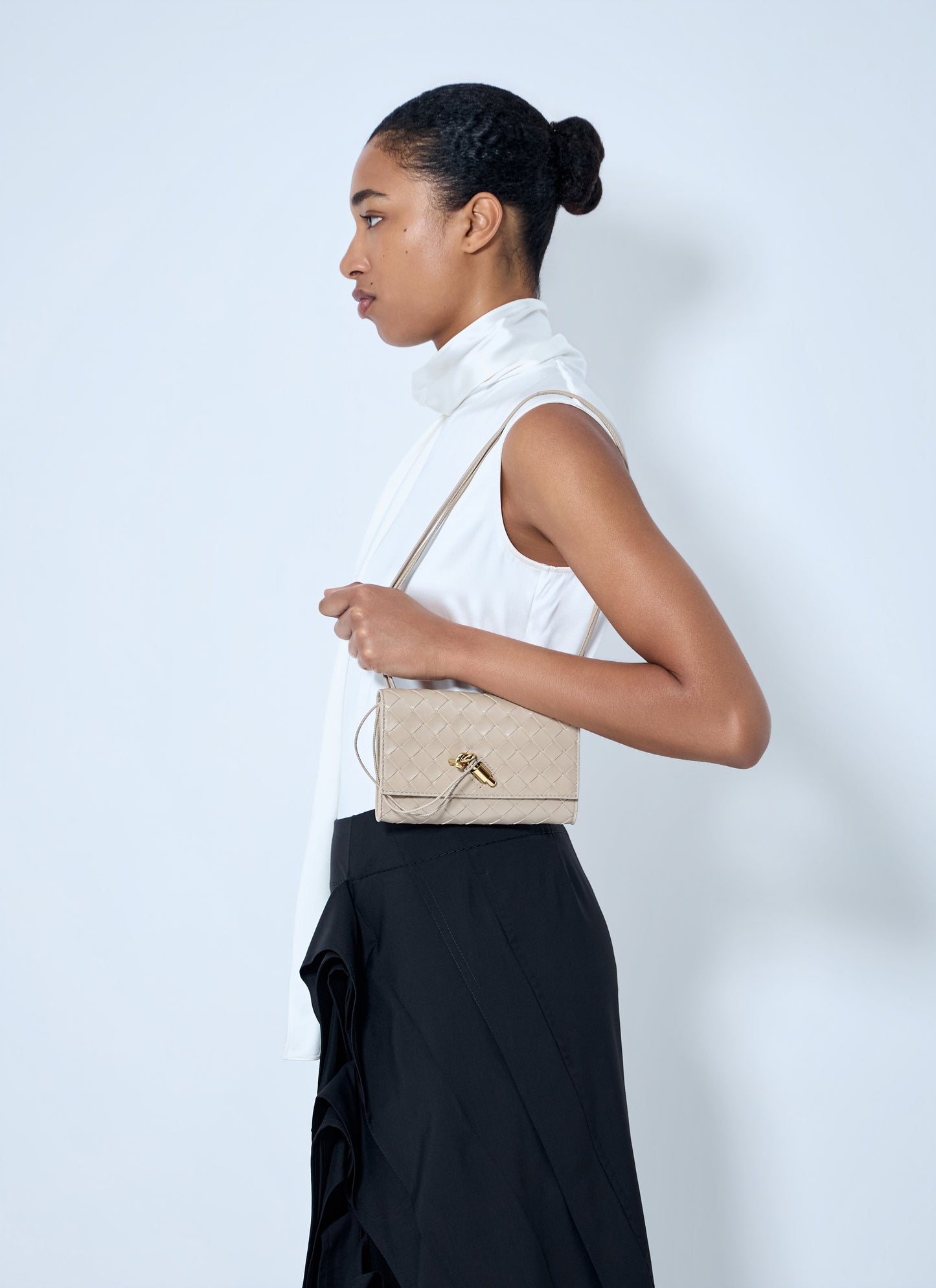 Bottega Veneta Women Andiamo Pouch On Strap BOTTEGA VENETA