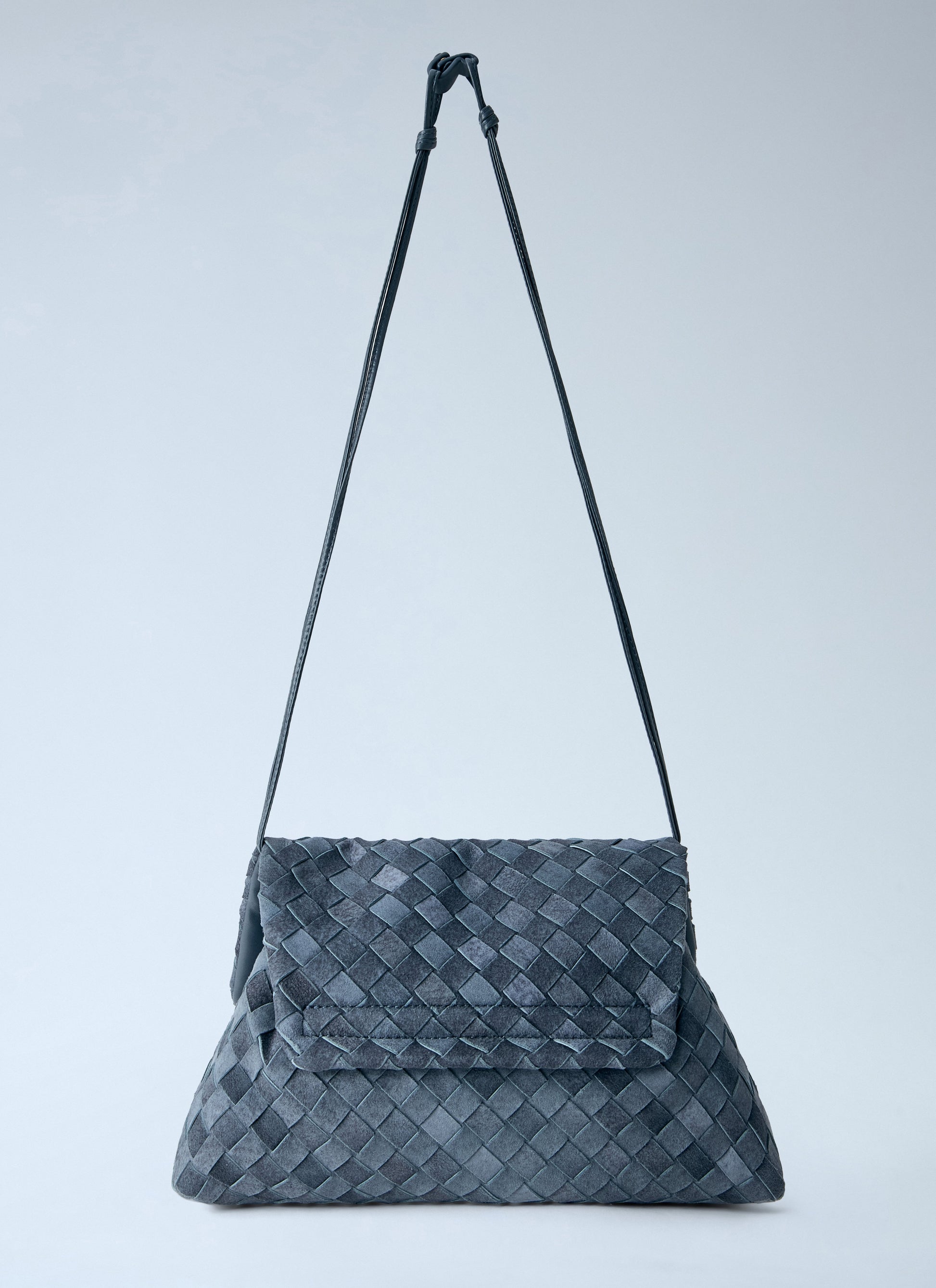 Bottega Veneta Women Giorno Suede Shoulder Bag BOTTEGA VENETA