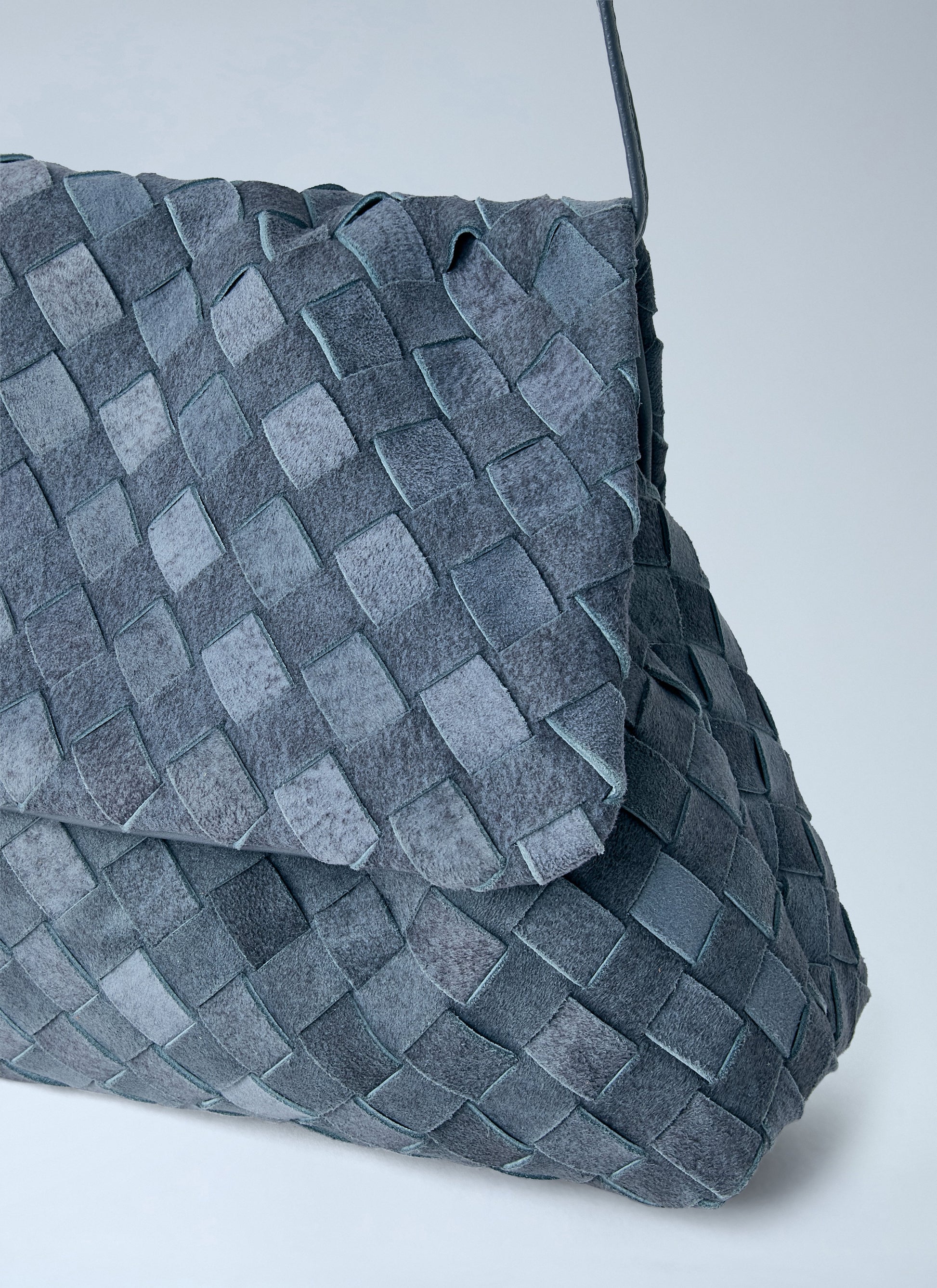 Bottega Veneta Women Giorno Suede Shoulder Bag BOTTEGA VENETA