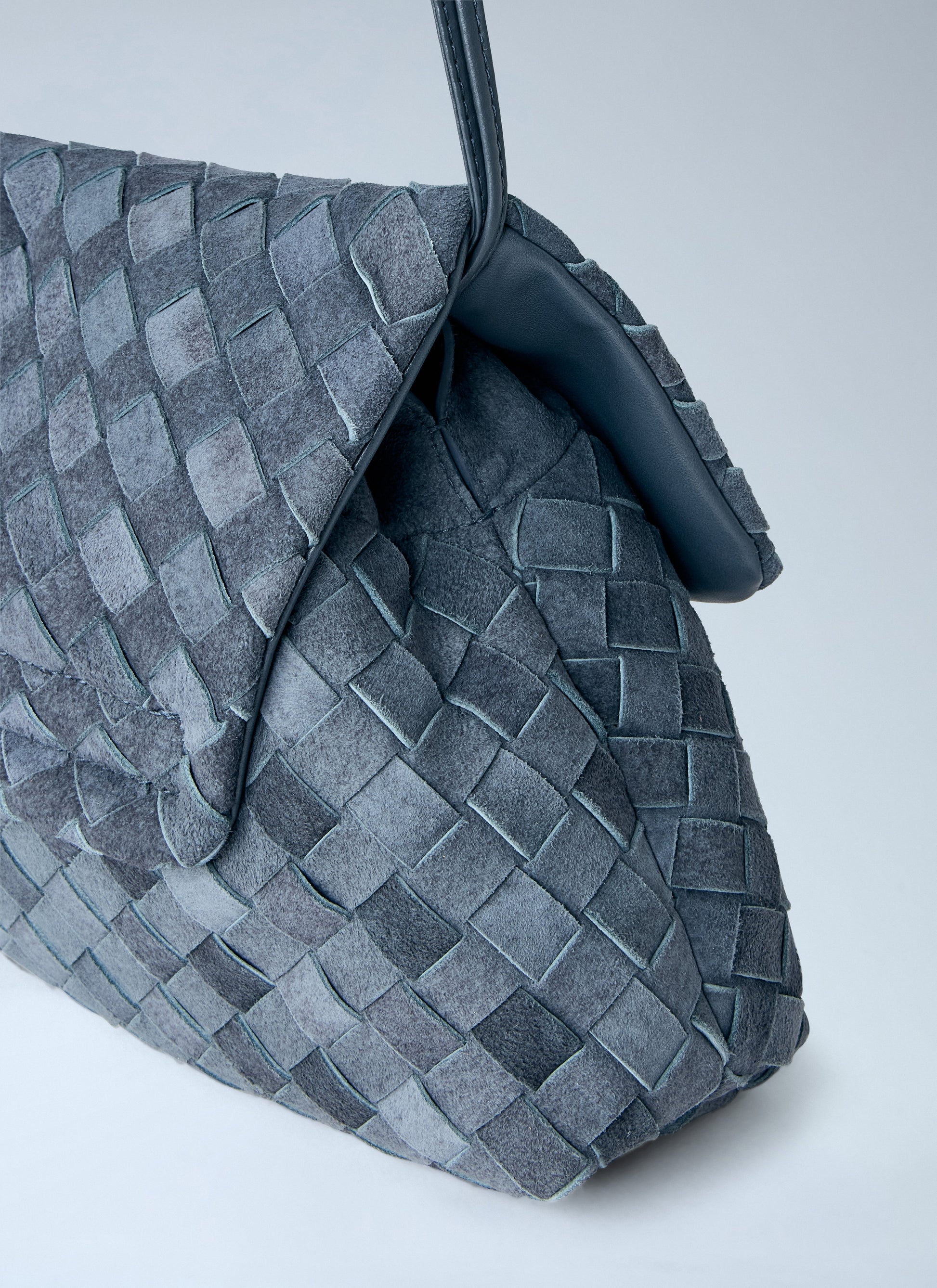 Bottega Veneta Women Giorno Suede Shoulder Bag BOTTEGA VENETA