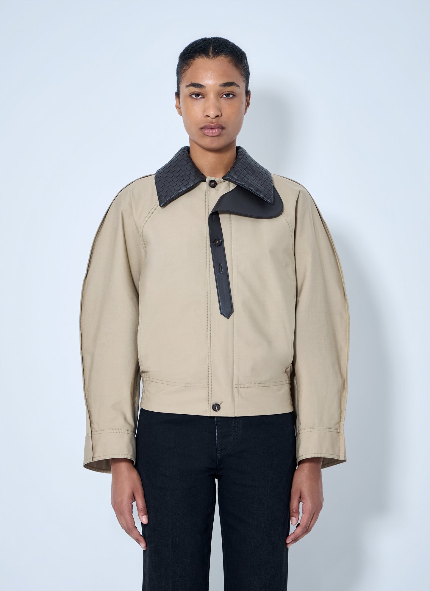 Bottega Veneta Women Quilted Collar Jacket BOTTEGA VENETA
