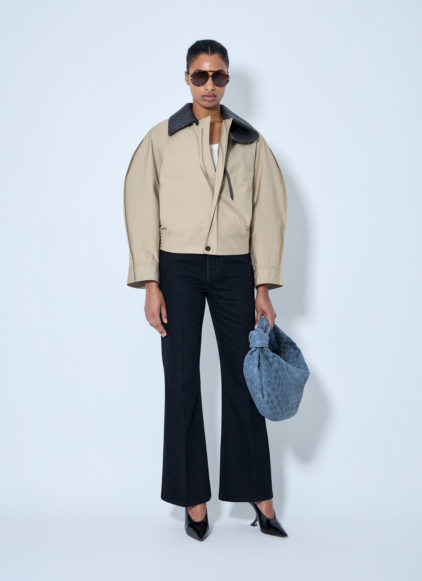 Bottega Veneta Women Quilted Collar Jacket BOTTEGA VENETA