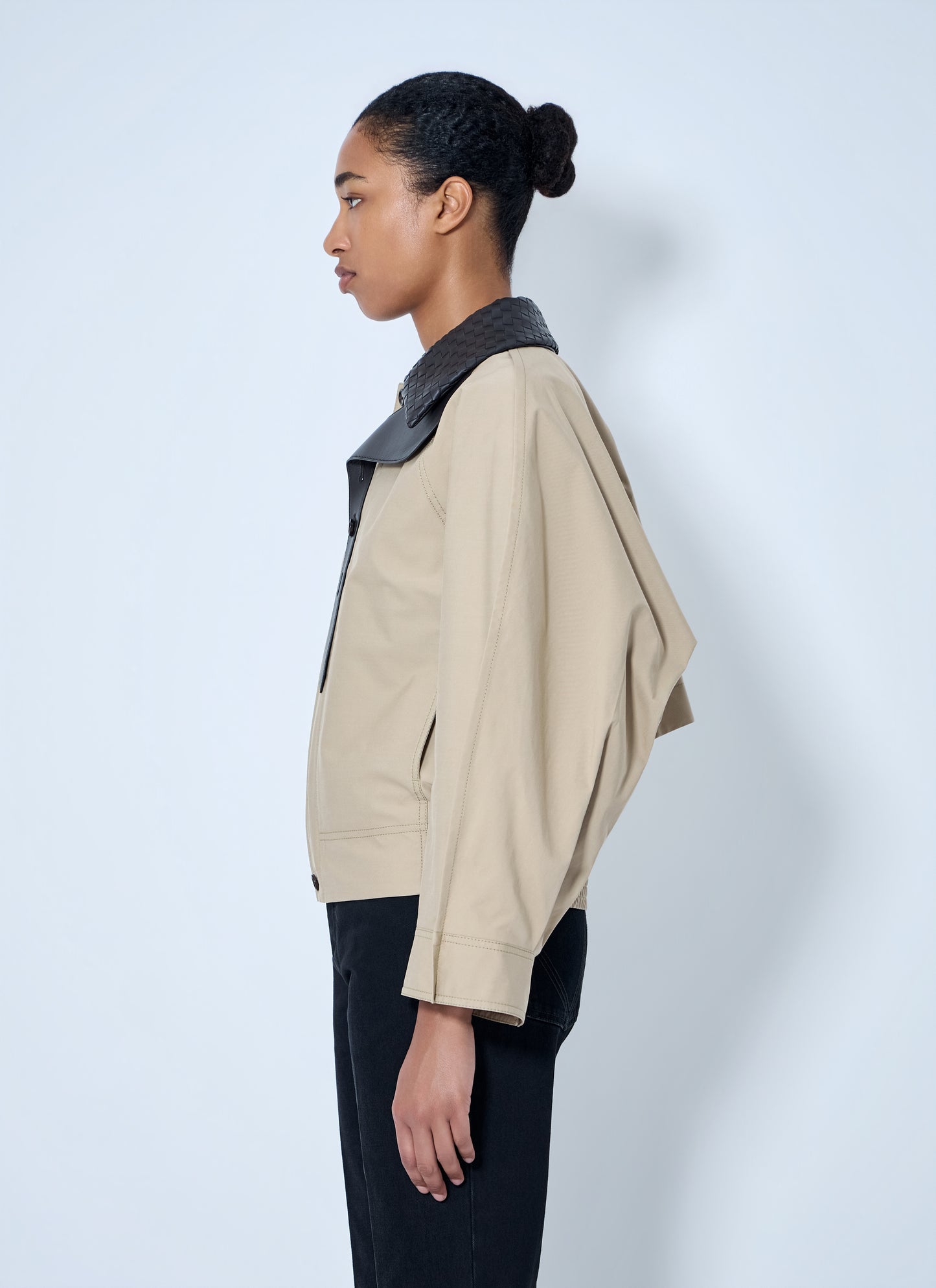 Bottega Veneta Women Quilted Collar Jacket BOTTEGA VENETA
