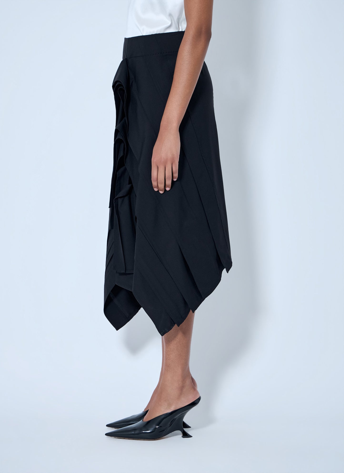 Bottega Veneta Women Asymmetric Layered Skirt BOTTEGA VENETA