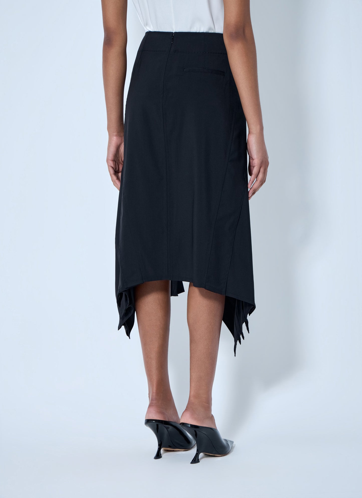 Bottega Veneta Women Asymmetric Layered Skirt BOTTEGA VENETA