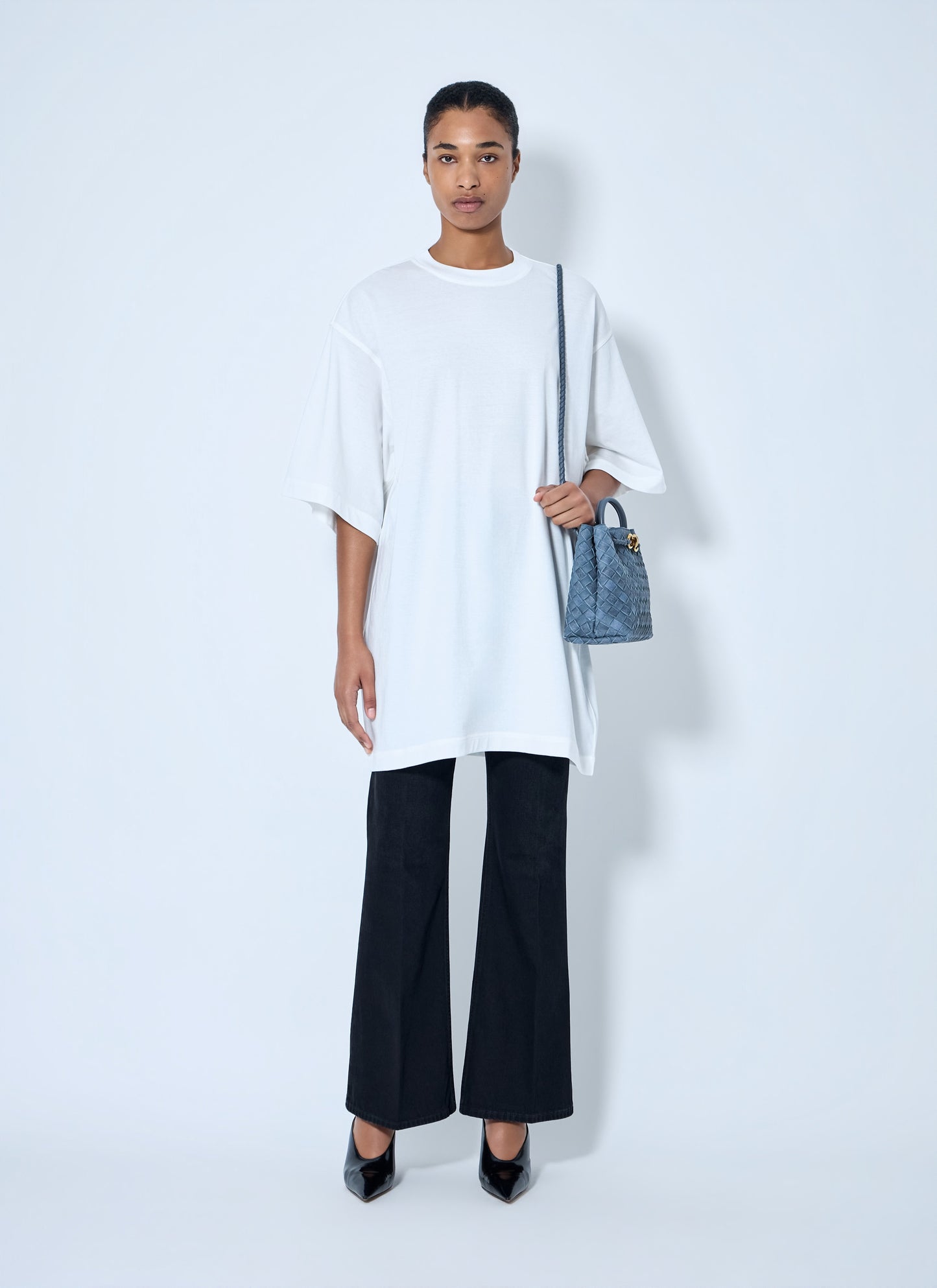 Bottega Veneta Women Oversized Cotton T-Shirt BOTTEGA VENETA